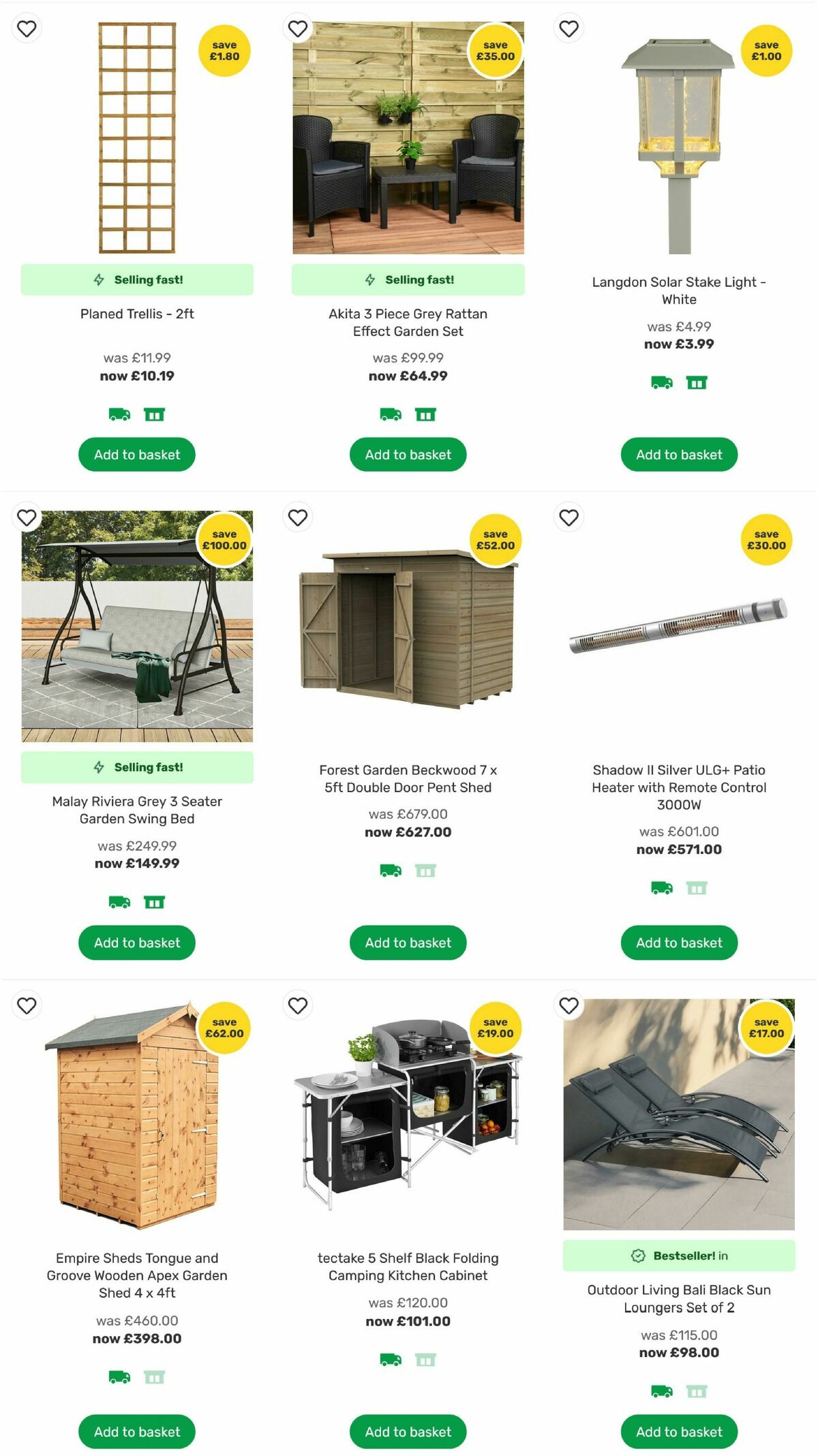 Homebase Offers from 24 June