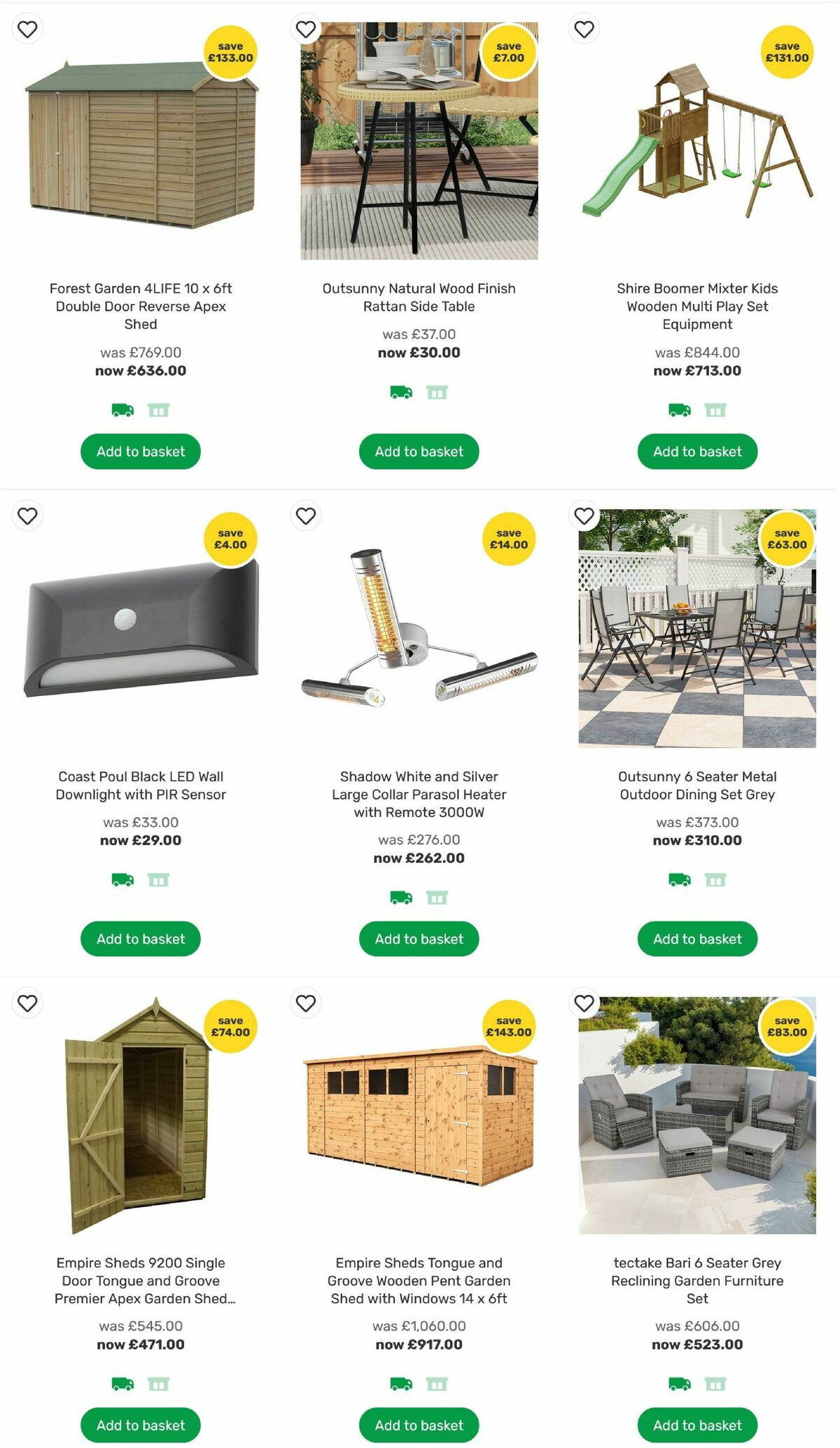 Homebase Offers from 24 June