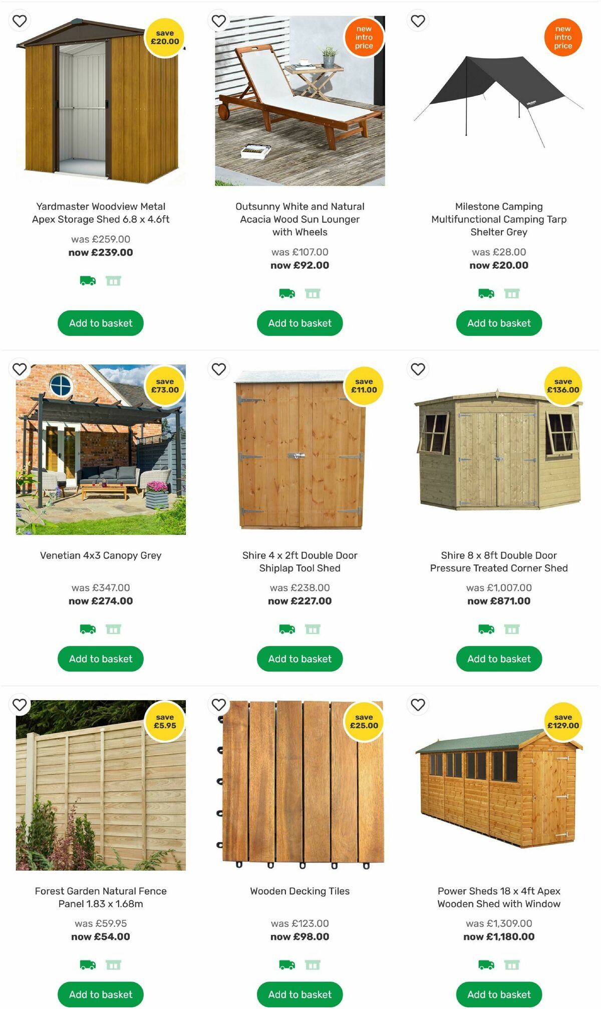 Homebase Offers from 24 June