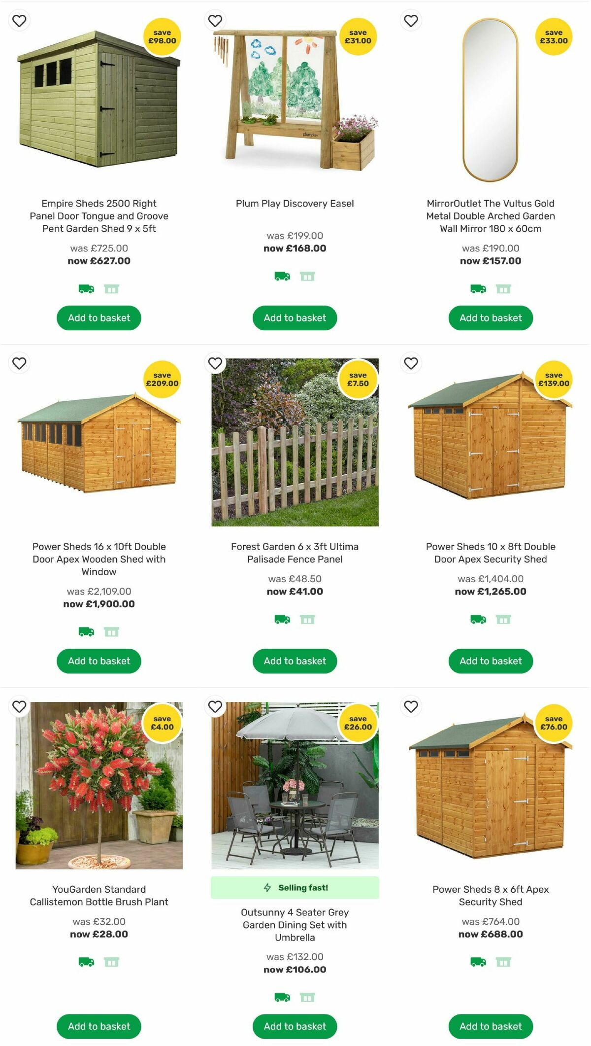 Homebase Offers from 24 June