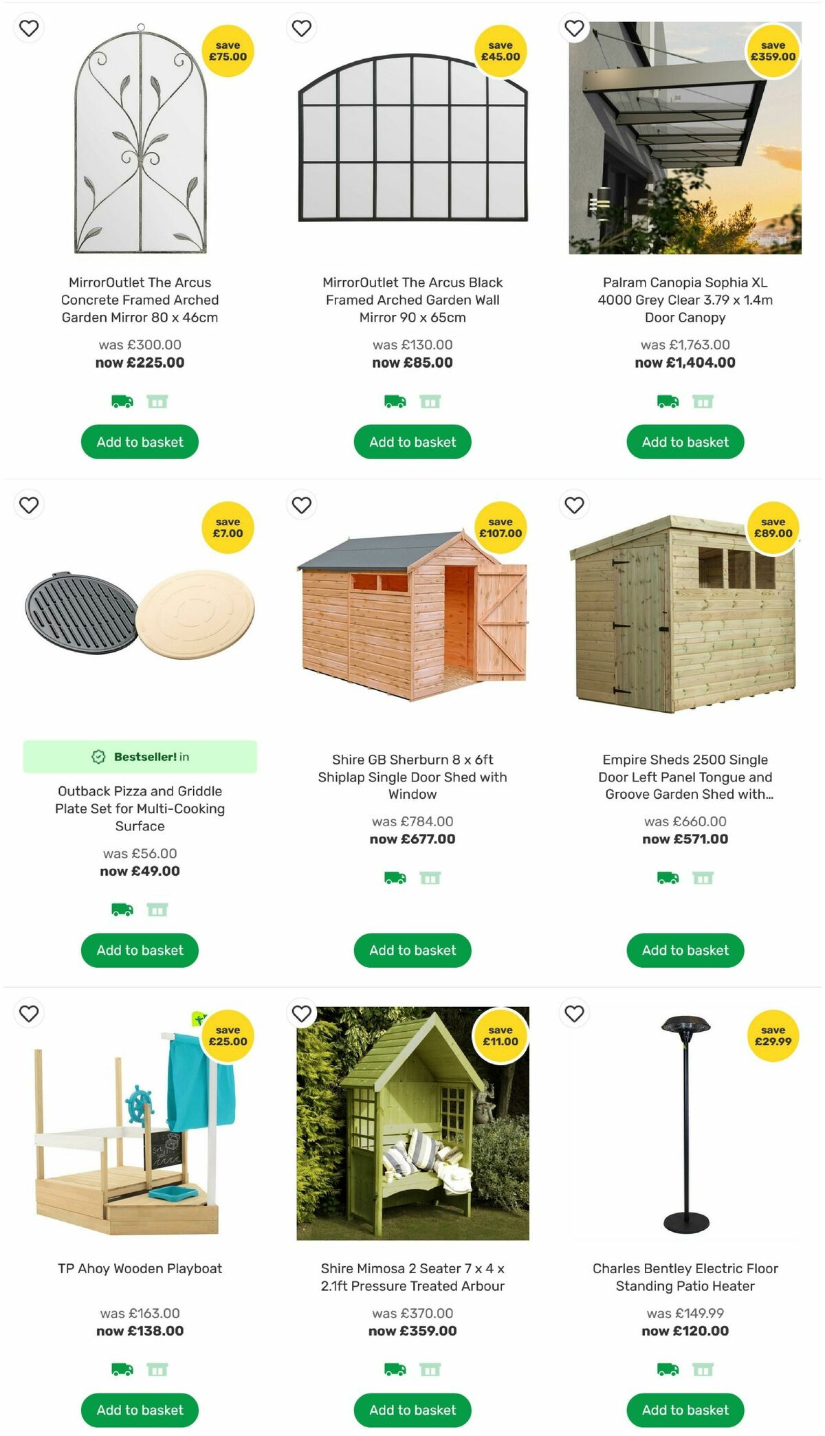 Homebase Offers from 24 June