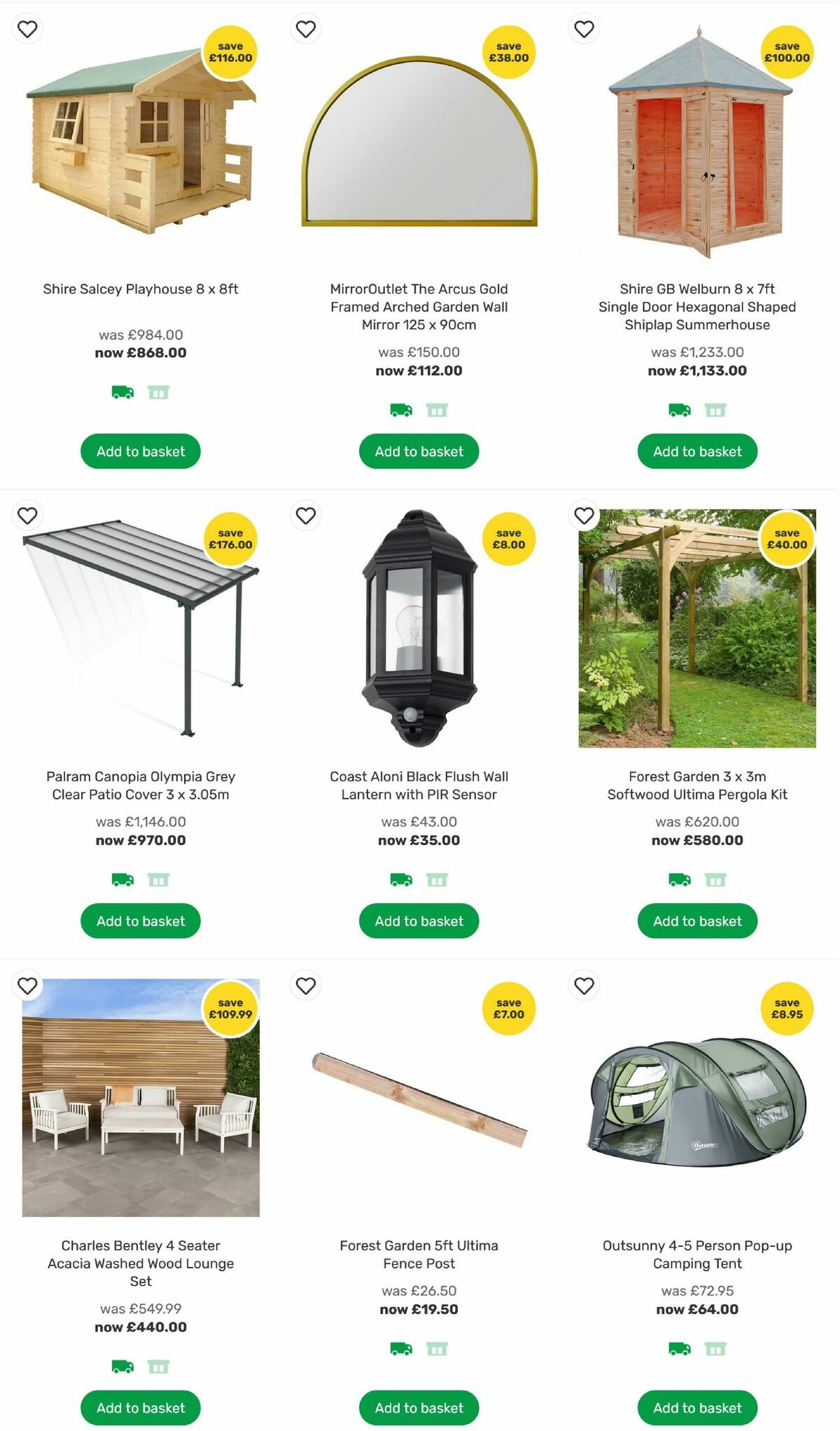 Homebase Offers from 24 June
