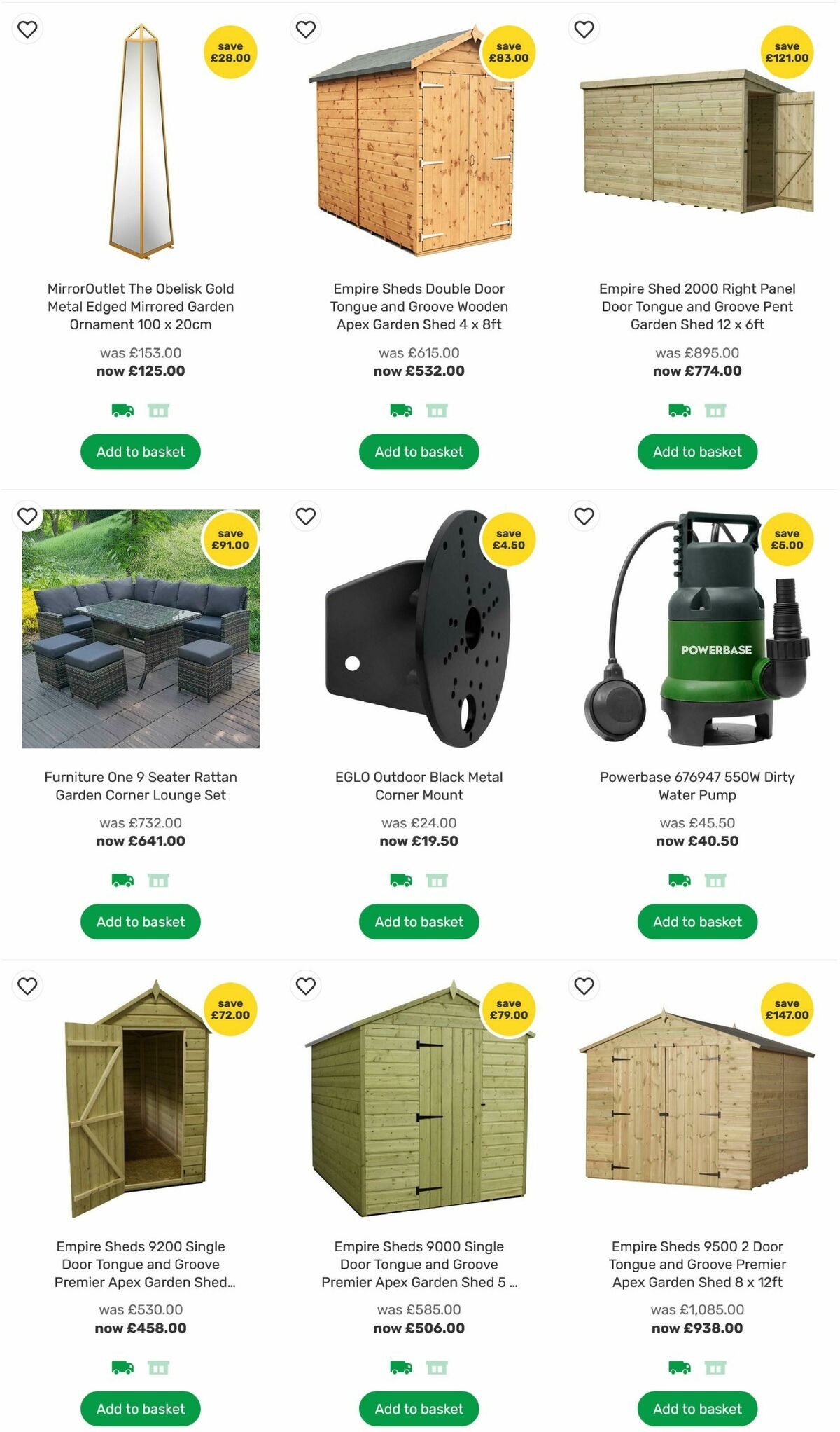 Homebase Offers from 24 June