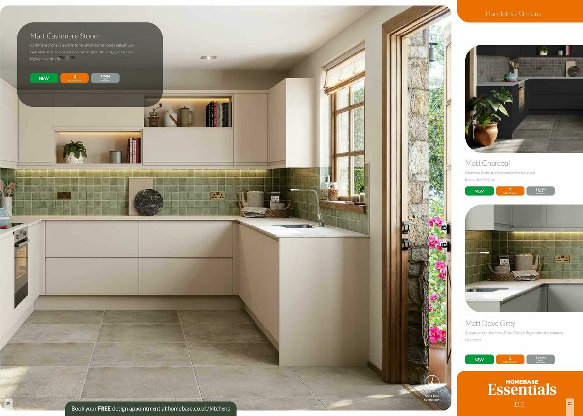 Homebase Kitchens Brochure Offers from 1 July