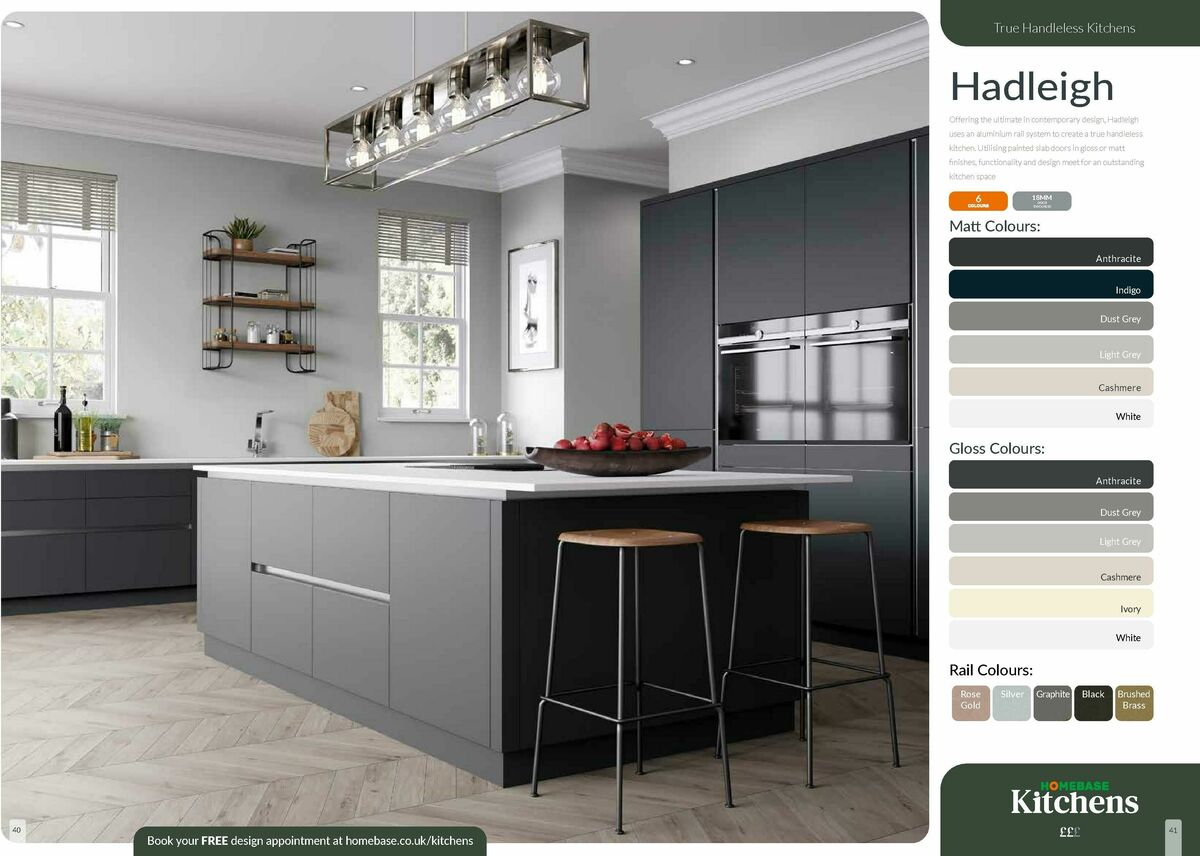 Homebase Kitchens Brochure Offers from 1 July