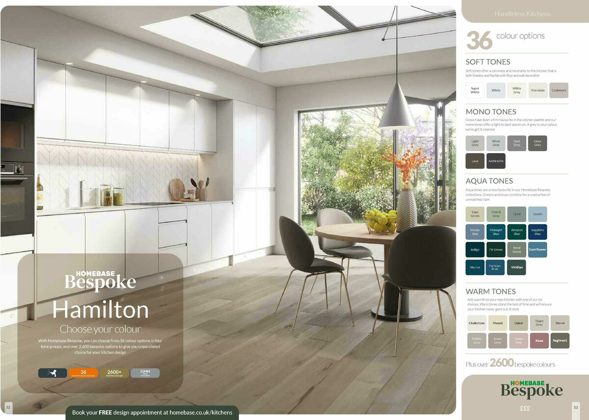 Homebase Kitchens Brochure Offers from 1 July