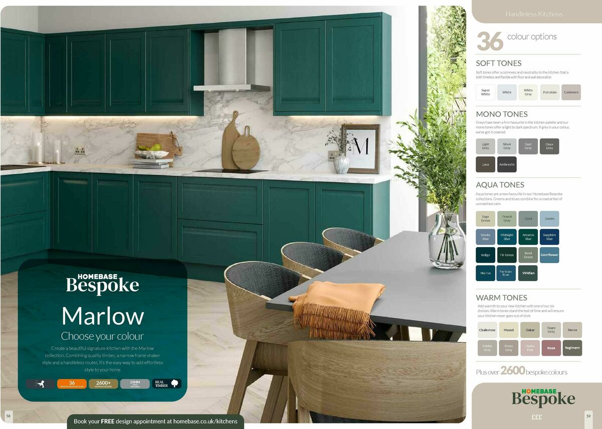 Homebase Kitchens Brochure Offers from 1 July