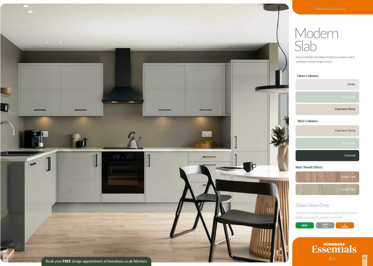 Homebase Kitchens Brochure Offers from 1 July