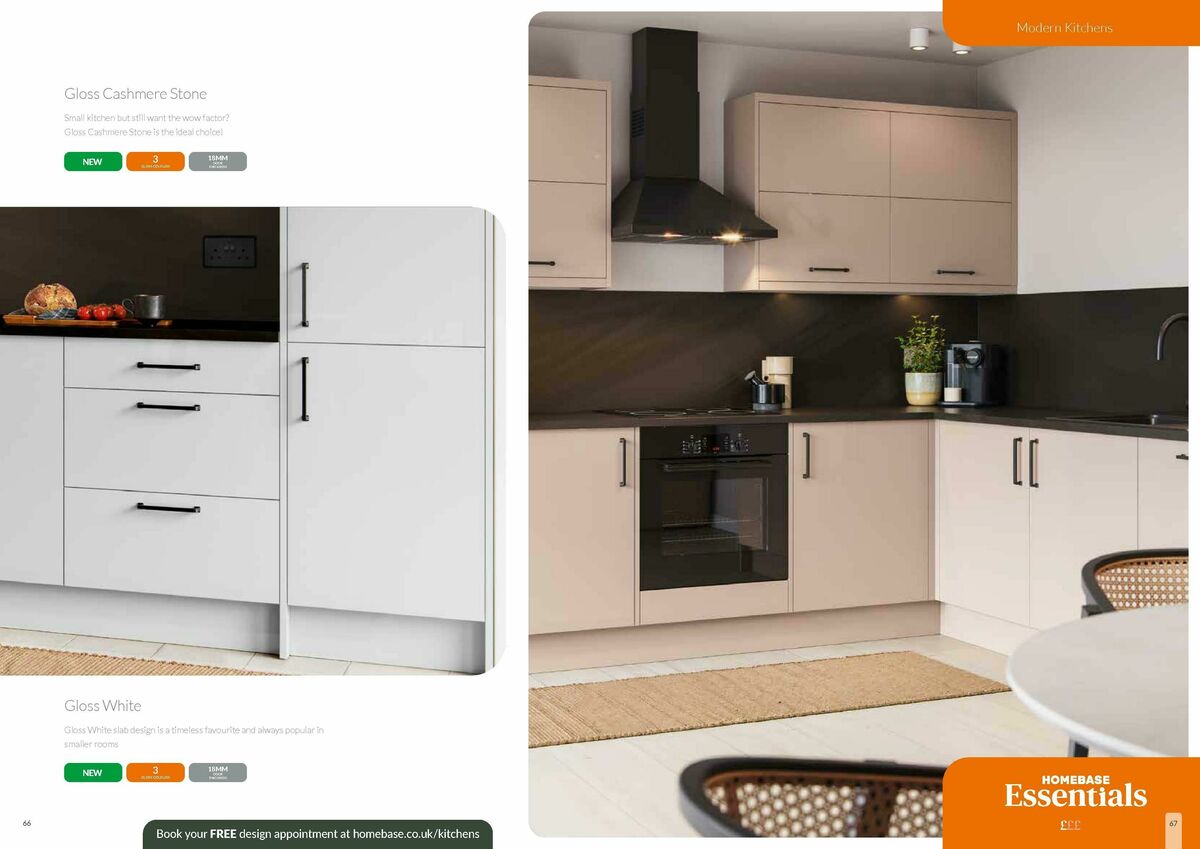 Homebase Kitchens Brochure Offers from 1 July