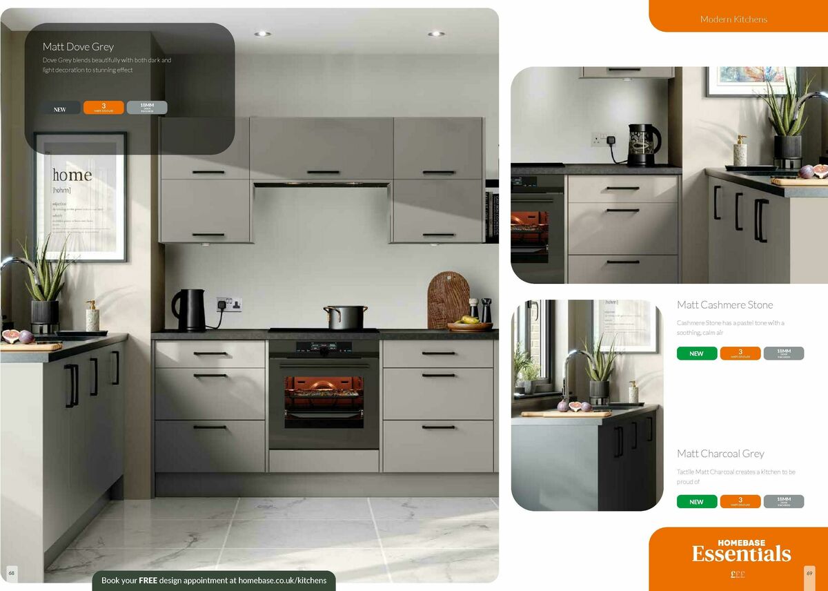 Homebase Kitchens Brochure Offers from 1 July