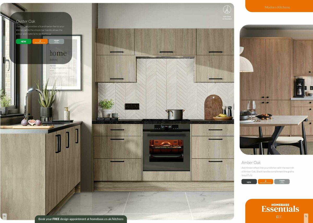 Homebase Kitchens Brochure Offers from 1 July