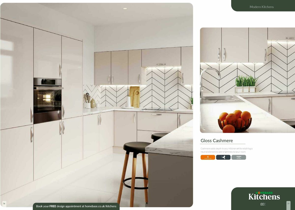 Homebase Kitchens Brochure Offers from 1 July