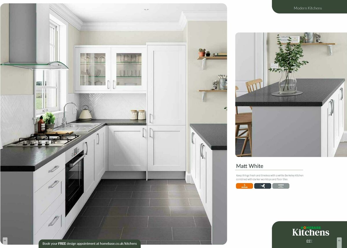 Homebase Kitchens Brochure Offers from 1 July