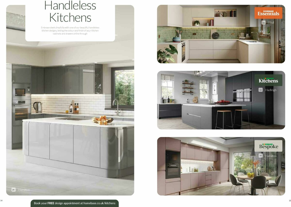Homebase Kitchens Brochure Offers from 1 July