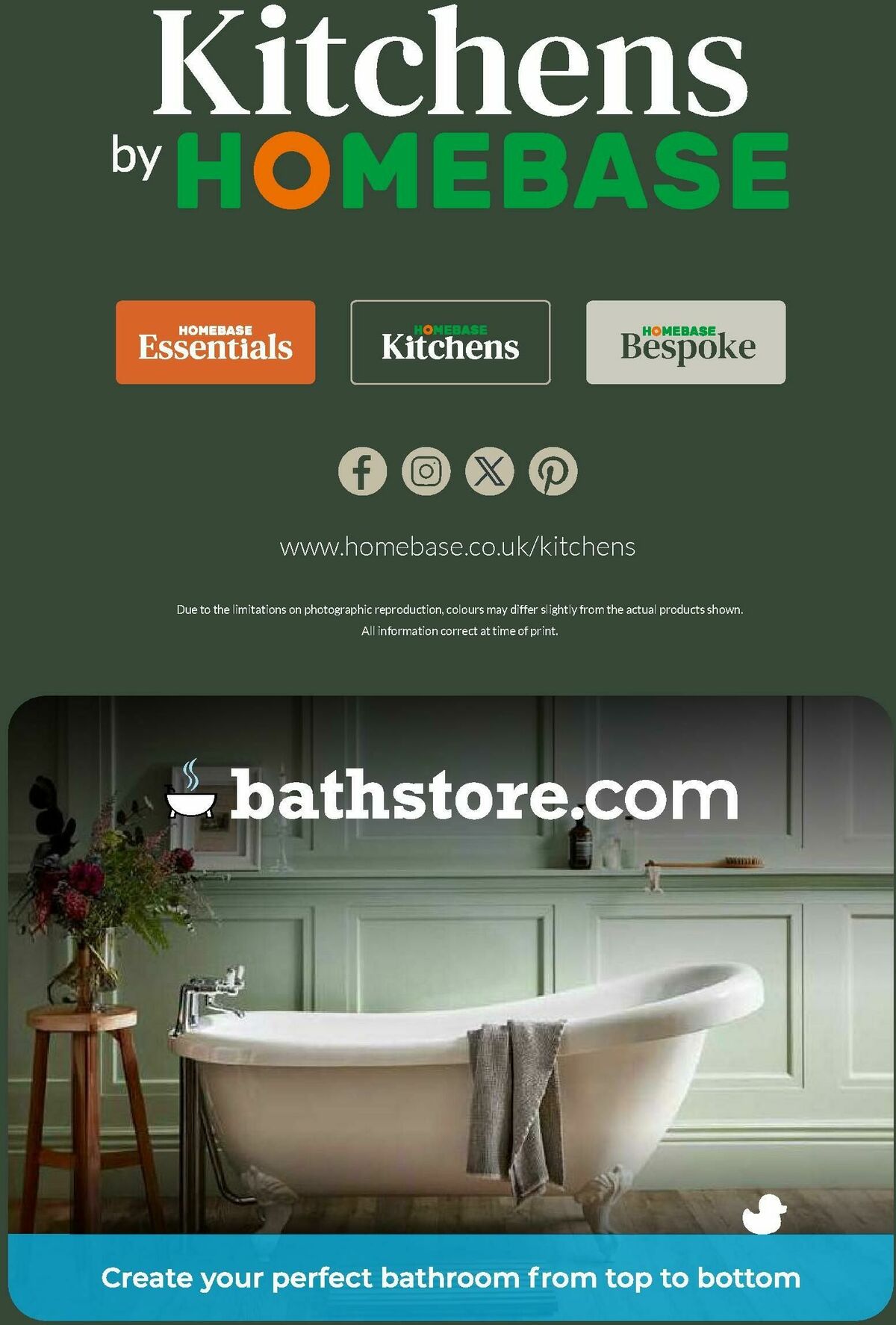 Homebase Kitchens Brochure Offers from 1 July