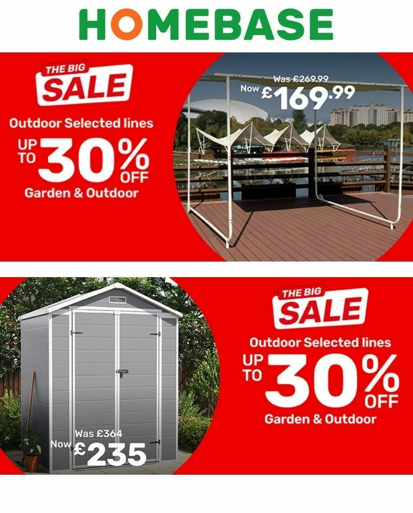 Homebase Offers from 17 July