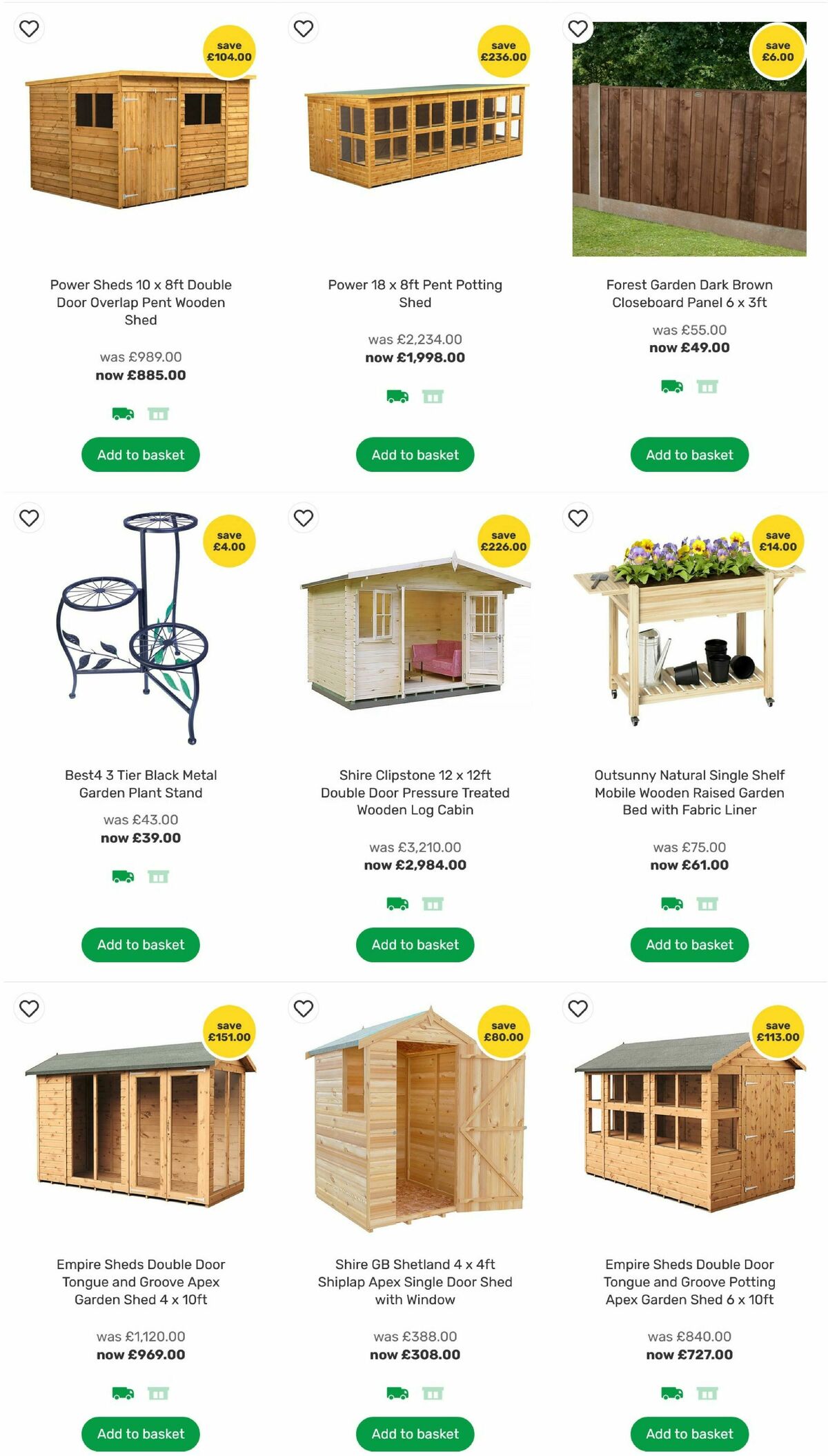 Homebase Offers from 17 July