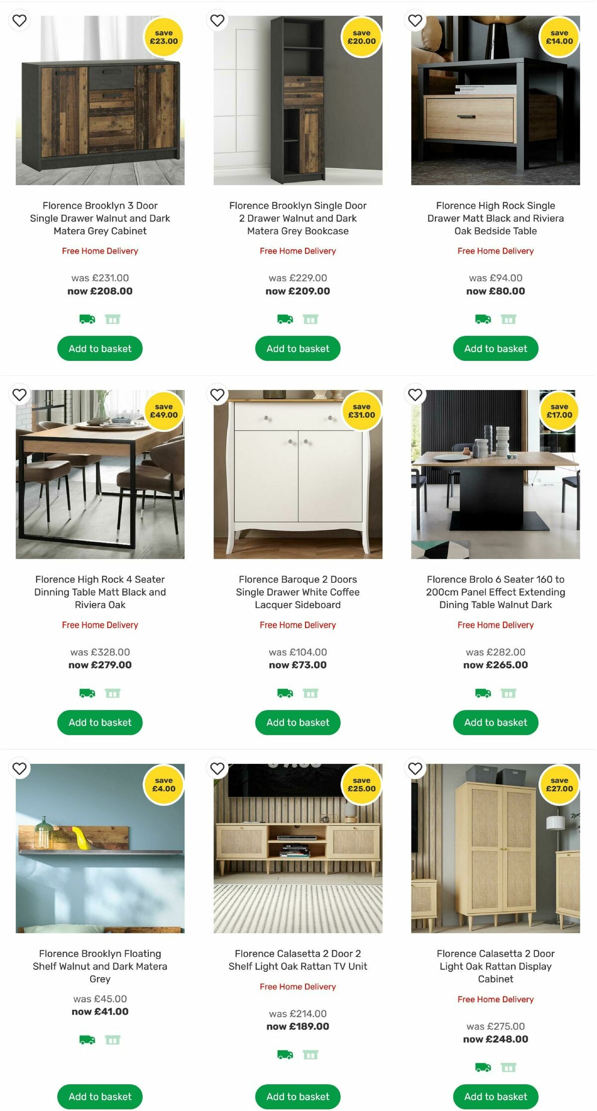 Homebase Offers from 8 September
