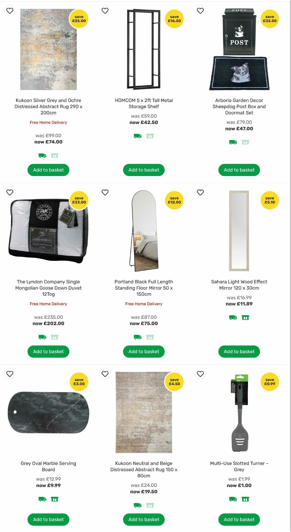 Homebase Offers from 1 October