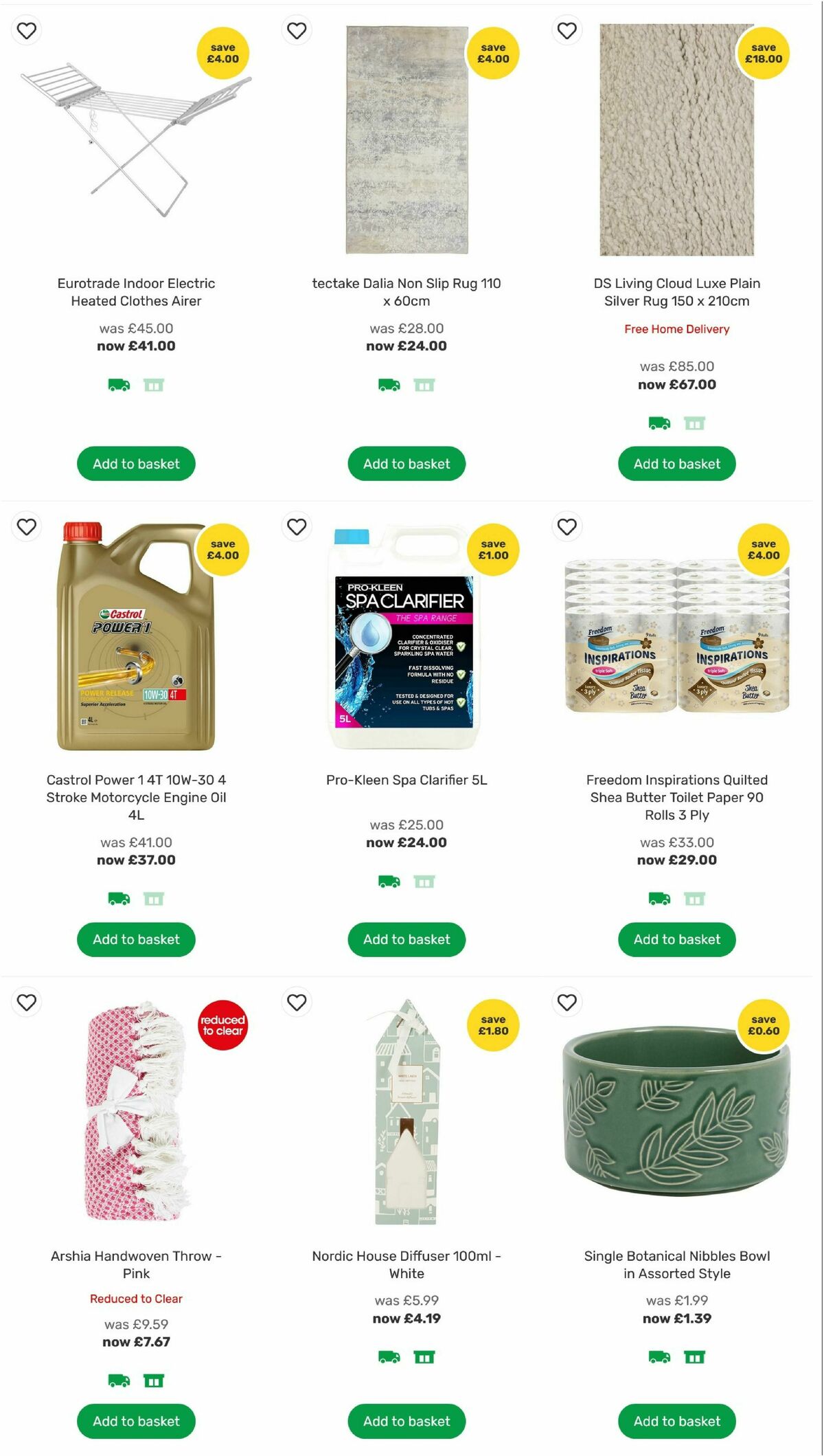 Homebase Offers from 1 October