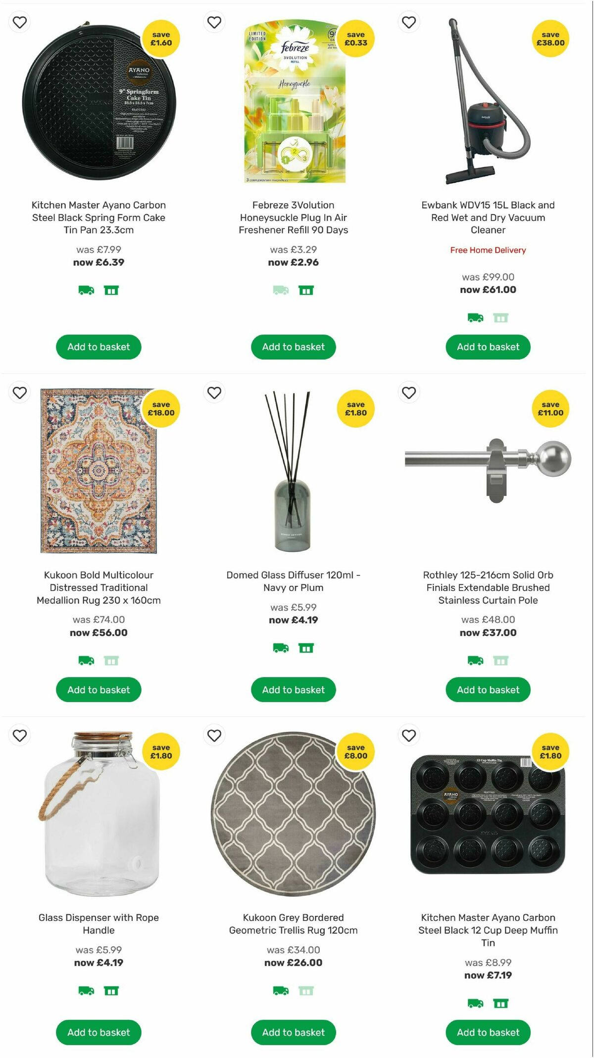 Homebase Offers from 1 October