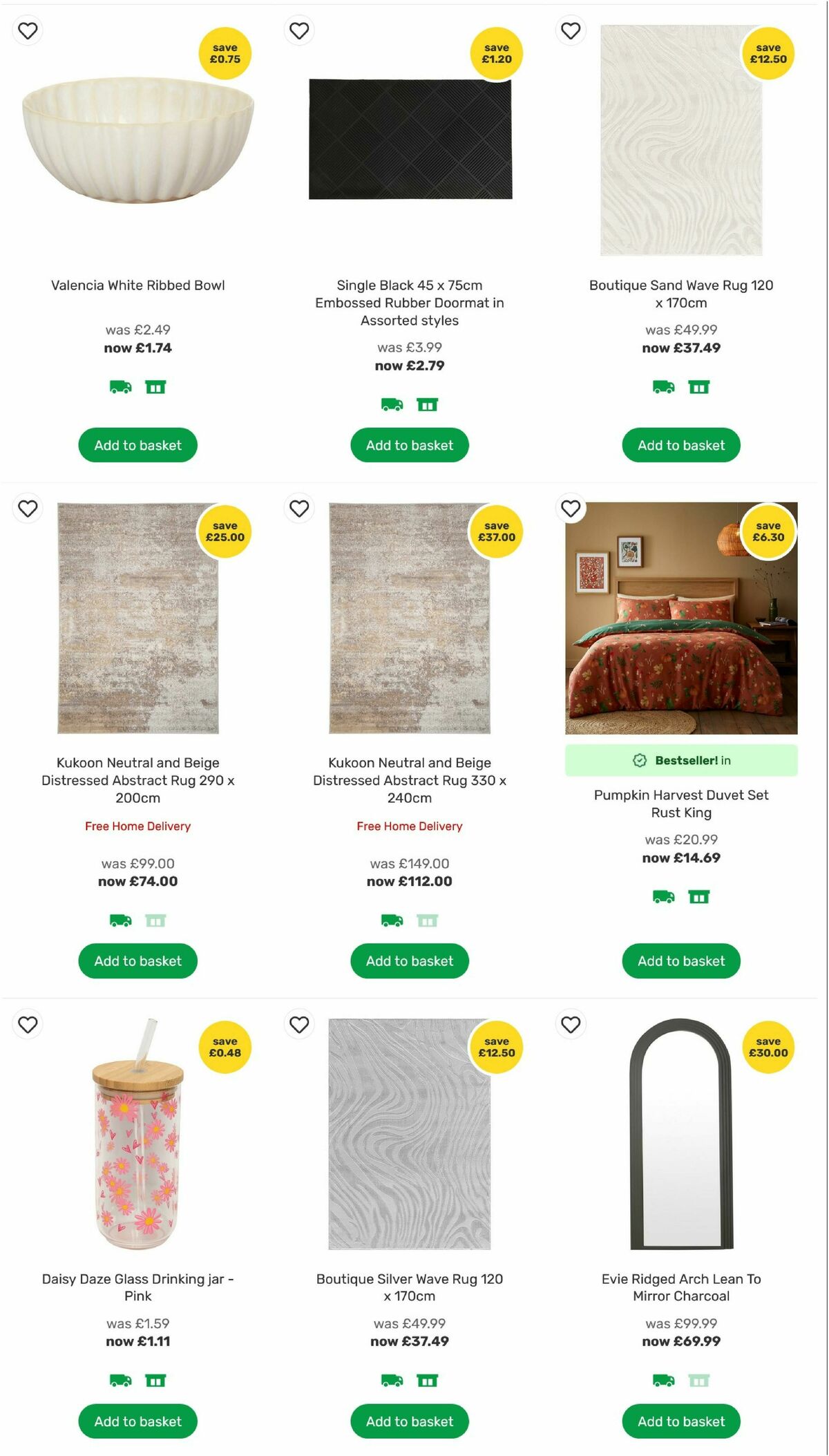 Homebase Offers from 1 October