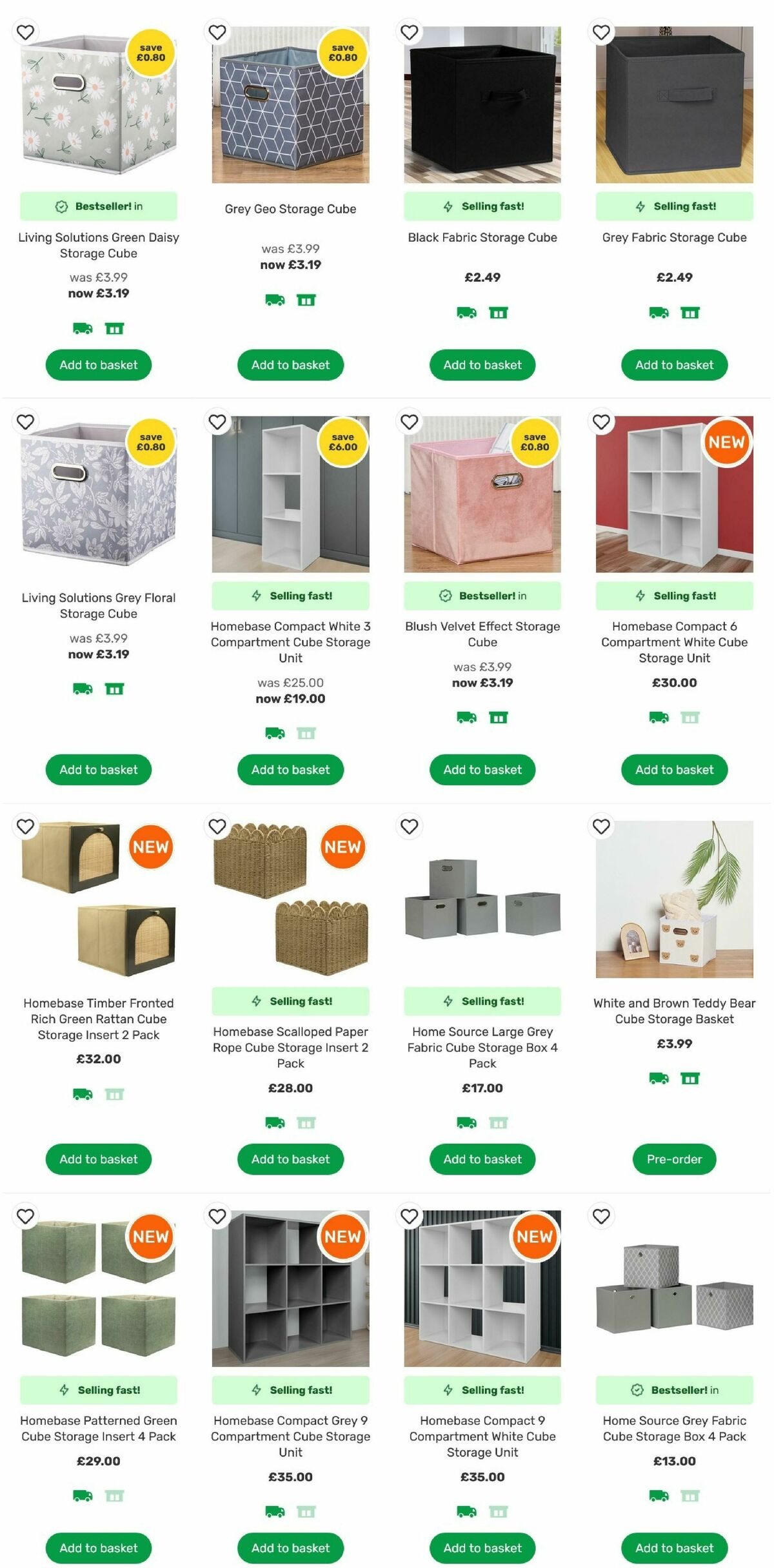 Homebase Offers from 24 October