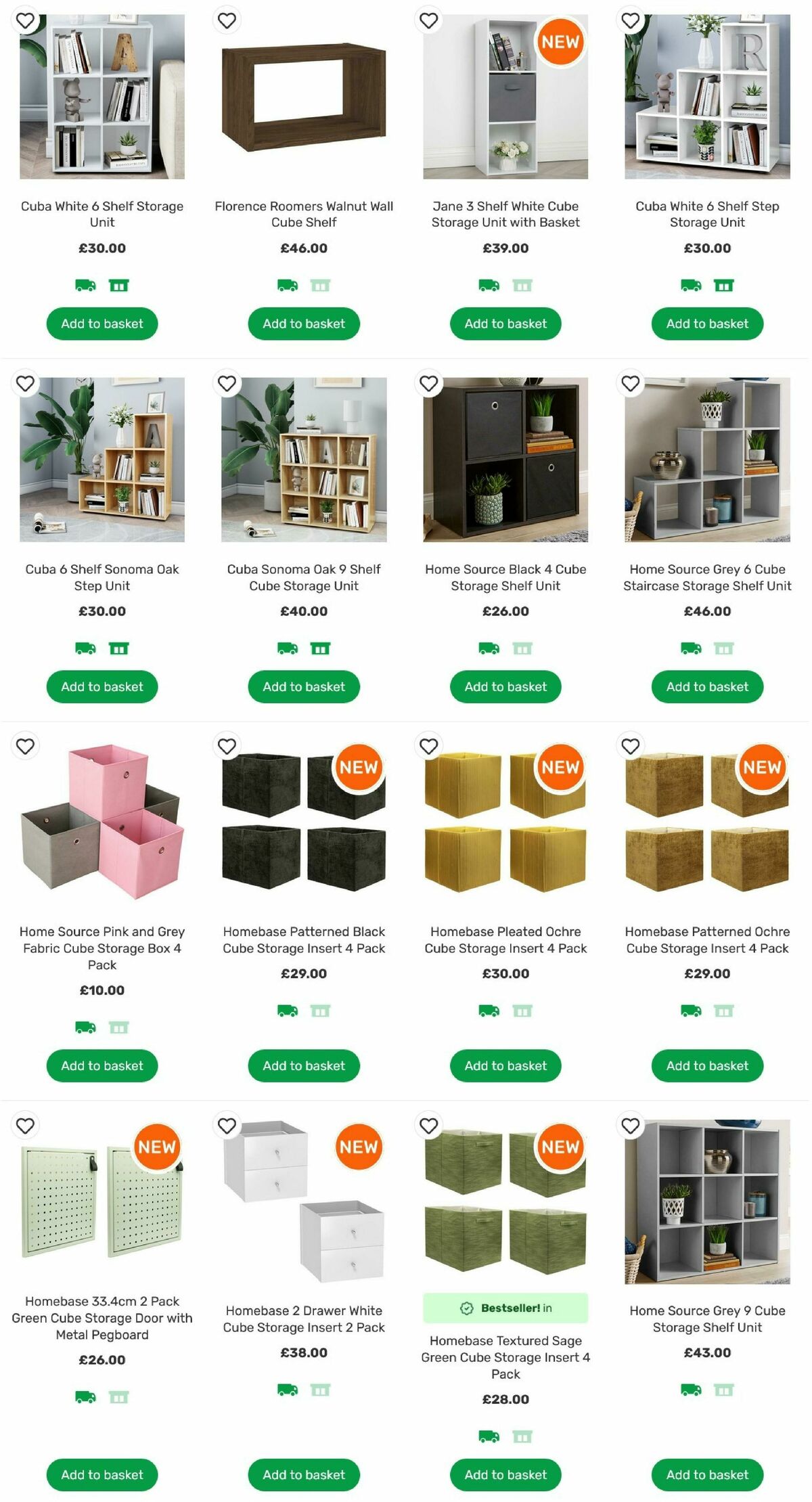 Homebase Offers from 24 October
