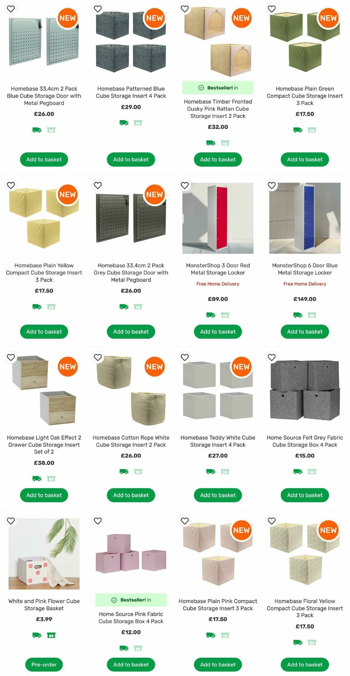 Homebase Offers from 24 October