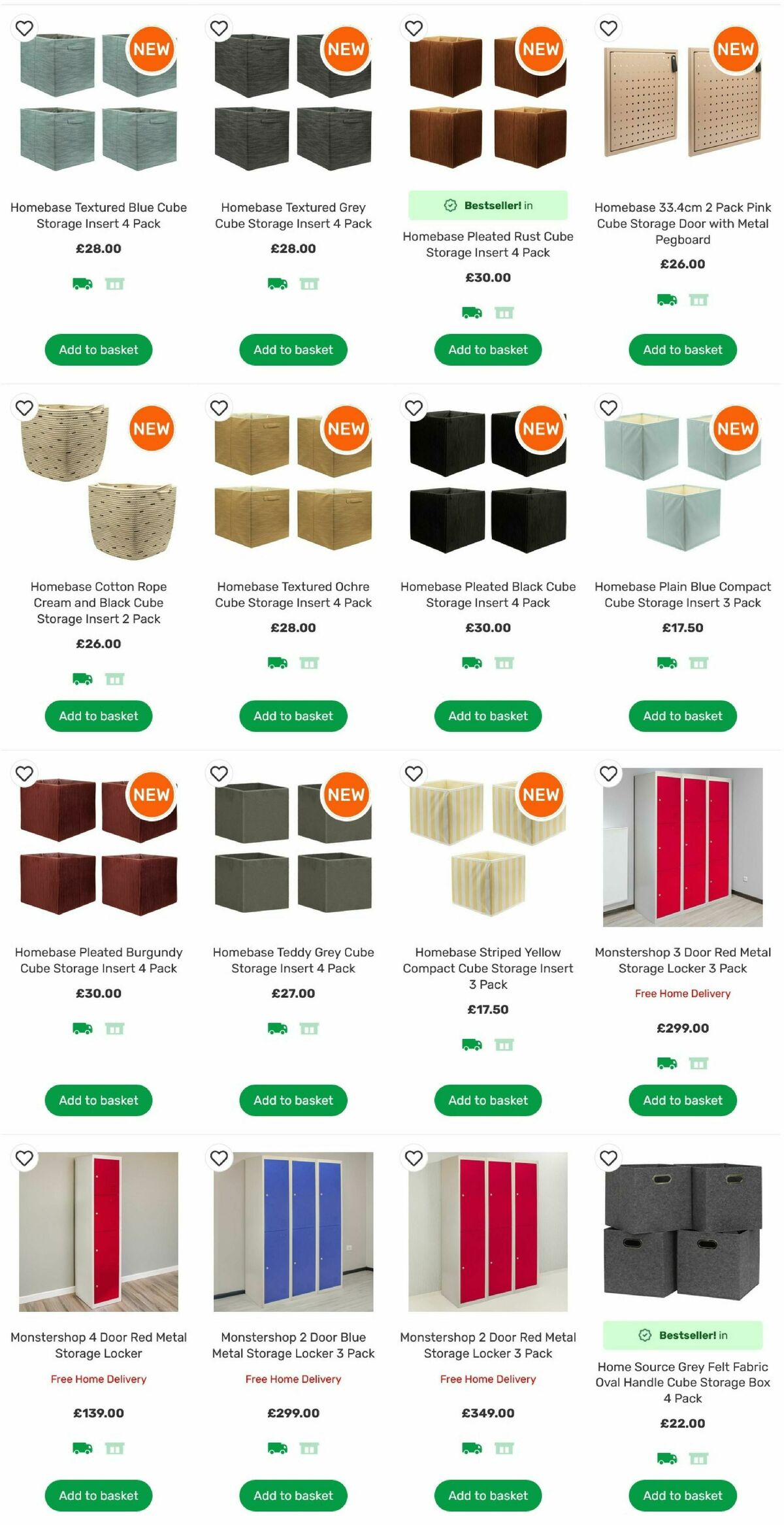 Homebase Offers from 24 October