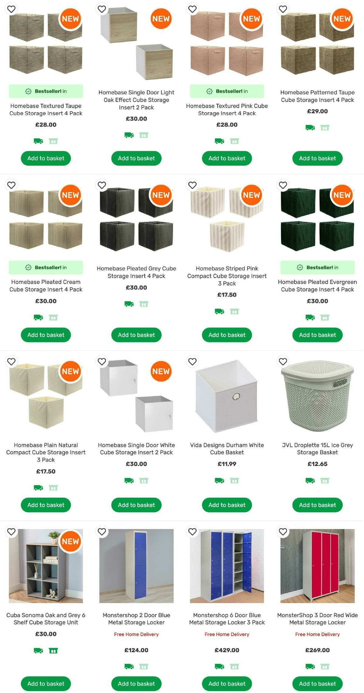 Homebase Offers from 24 October