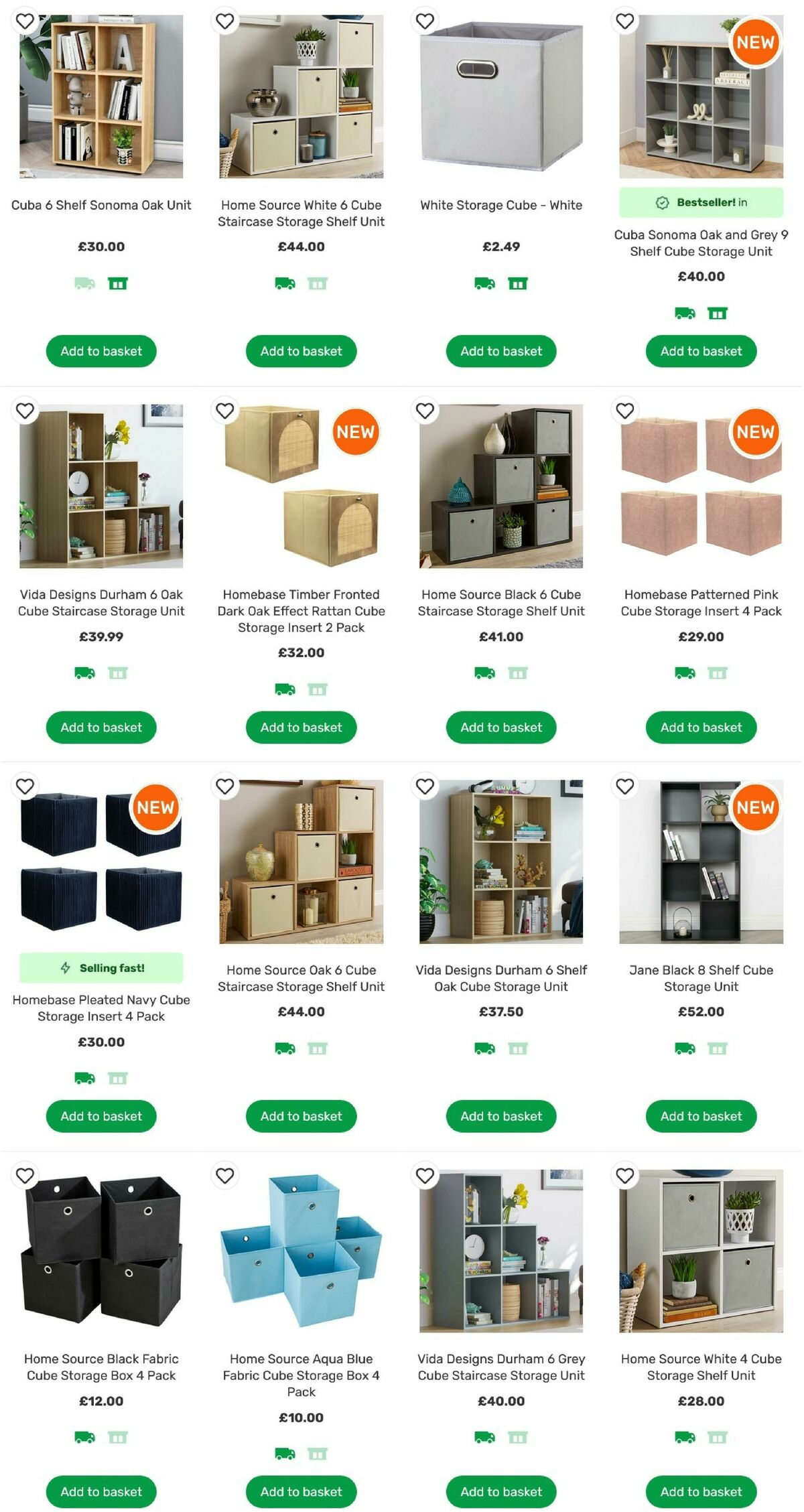 Homebase Offers from 24 October