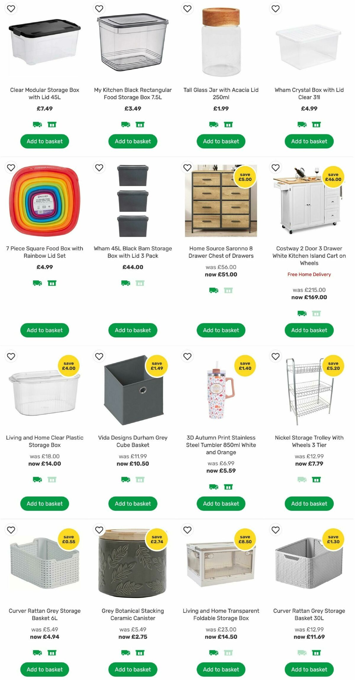Homebase Offers from 24 October