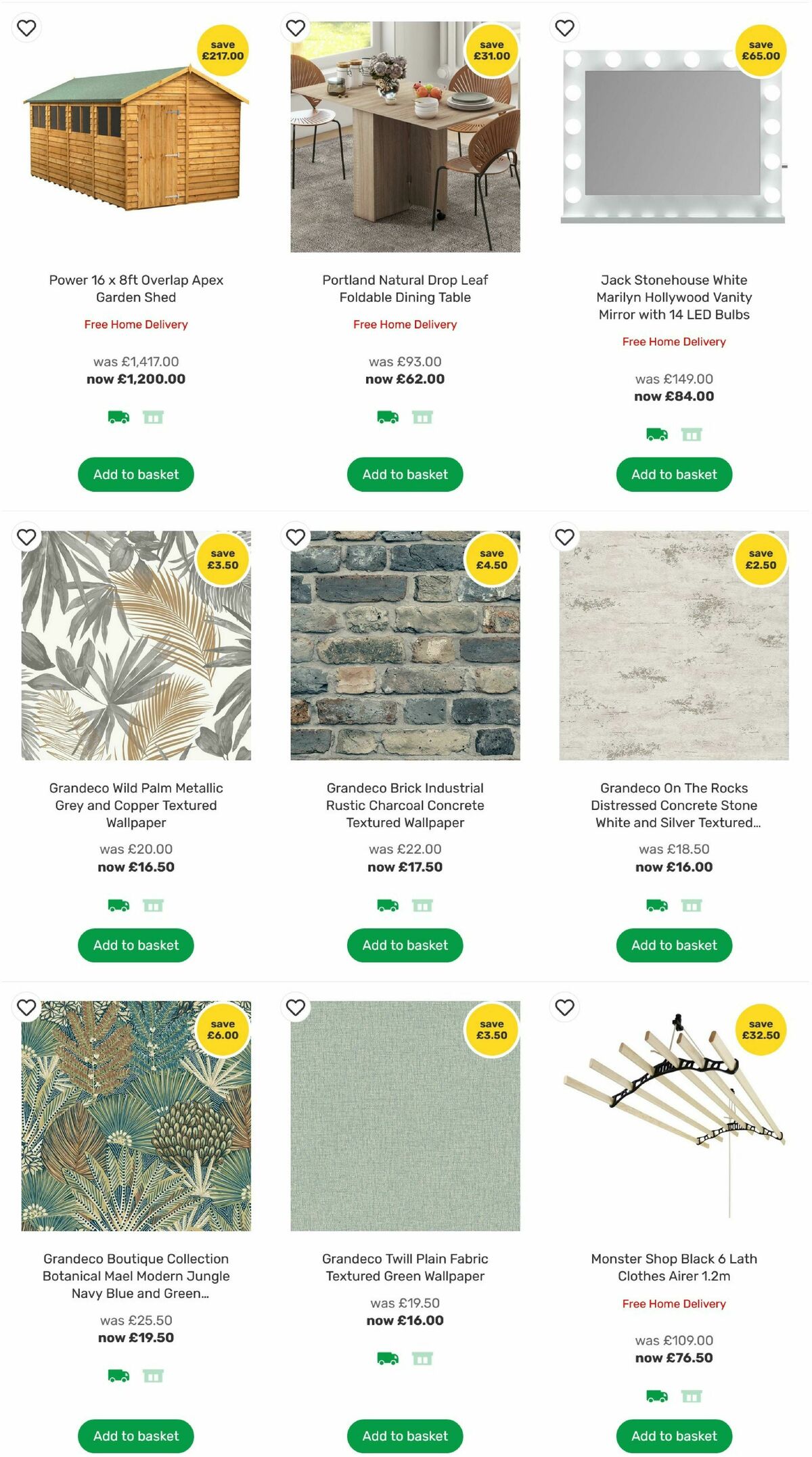 Homebase Black Friday Offers from 14 November