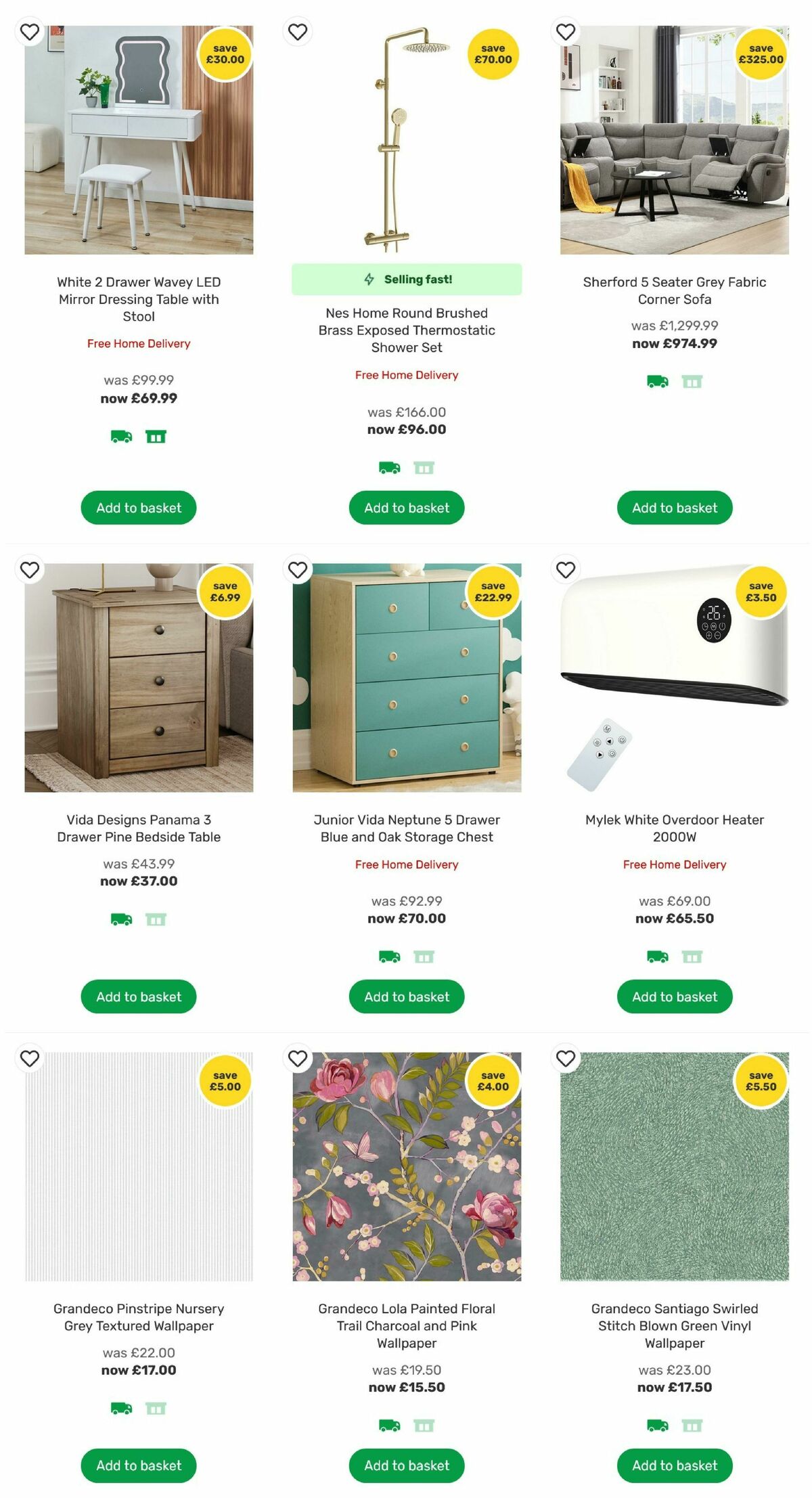 Homebase Black Friday Offers from 14 November