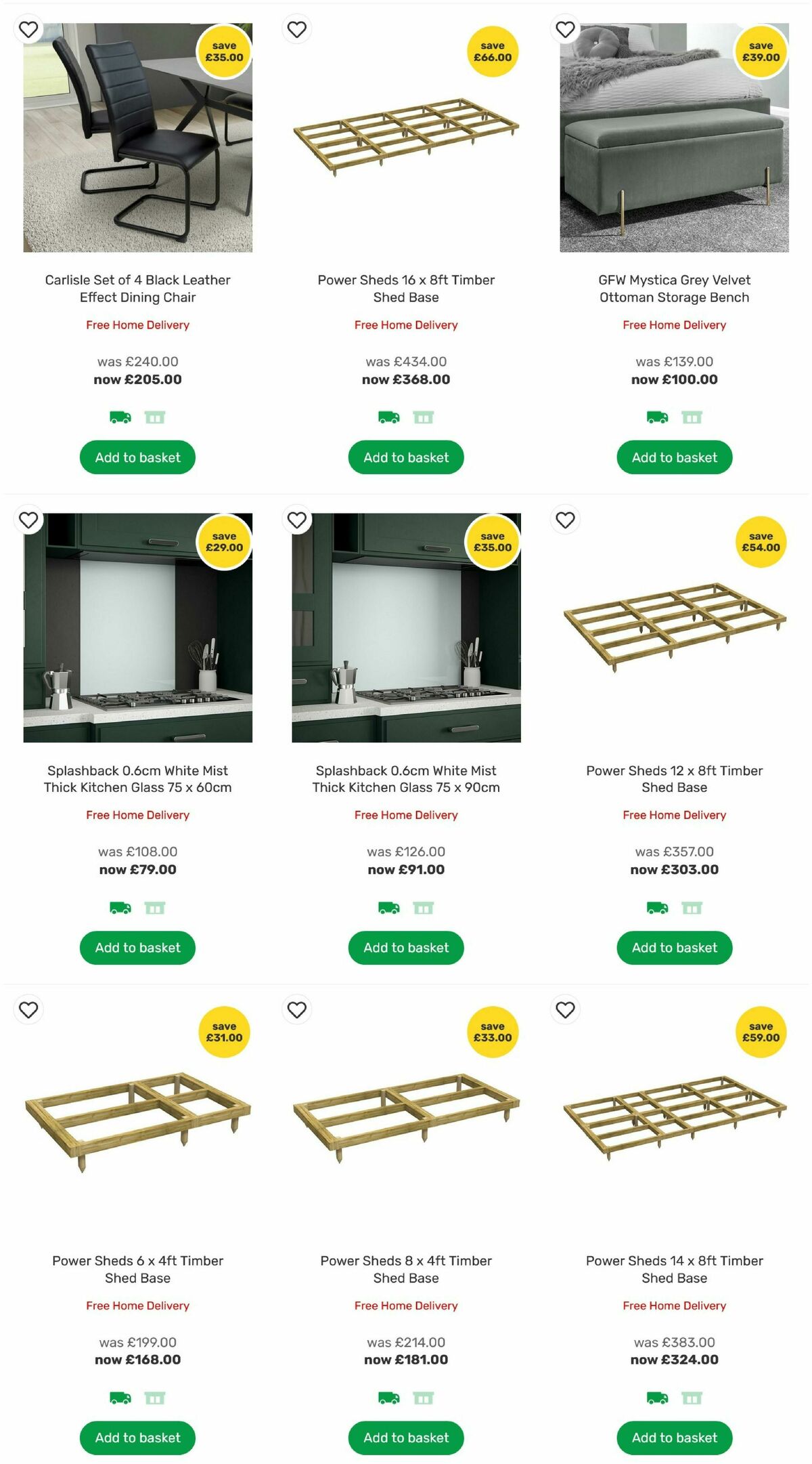 Homebase Black Friday Offers from 14 November