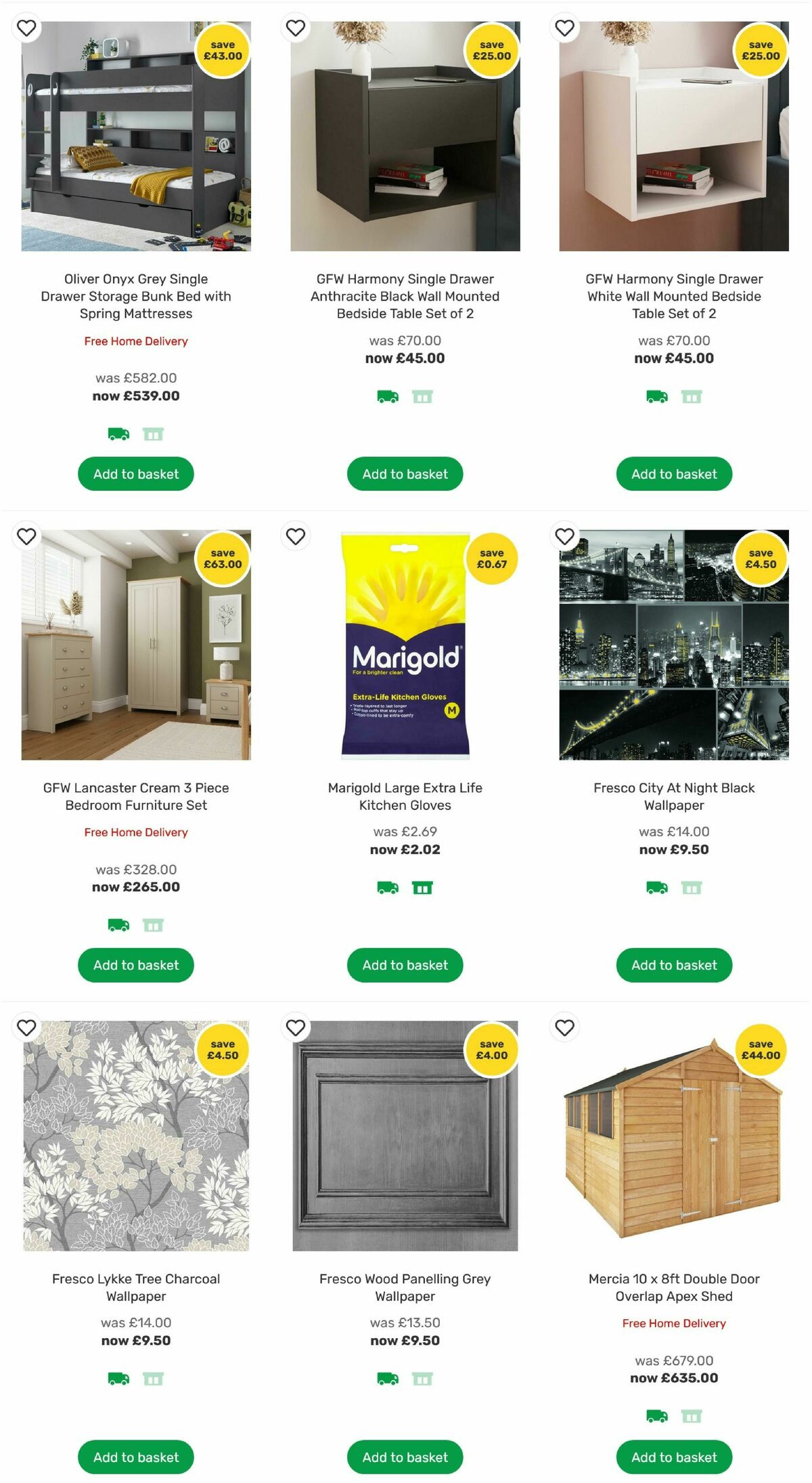 Homebase Black Friday Offers from 14 November