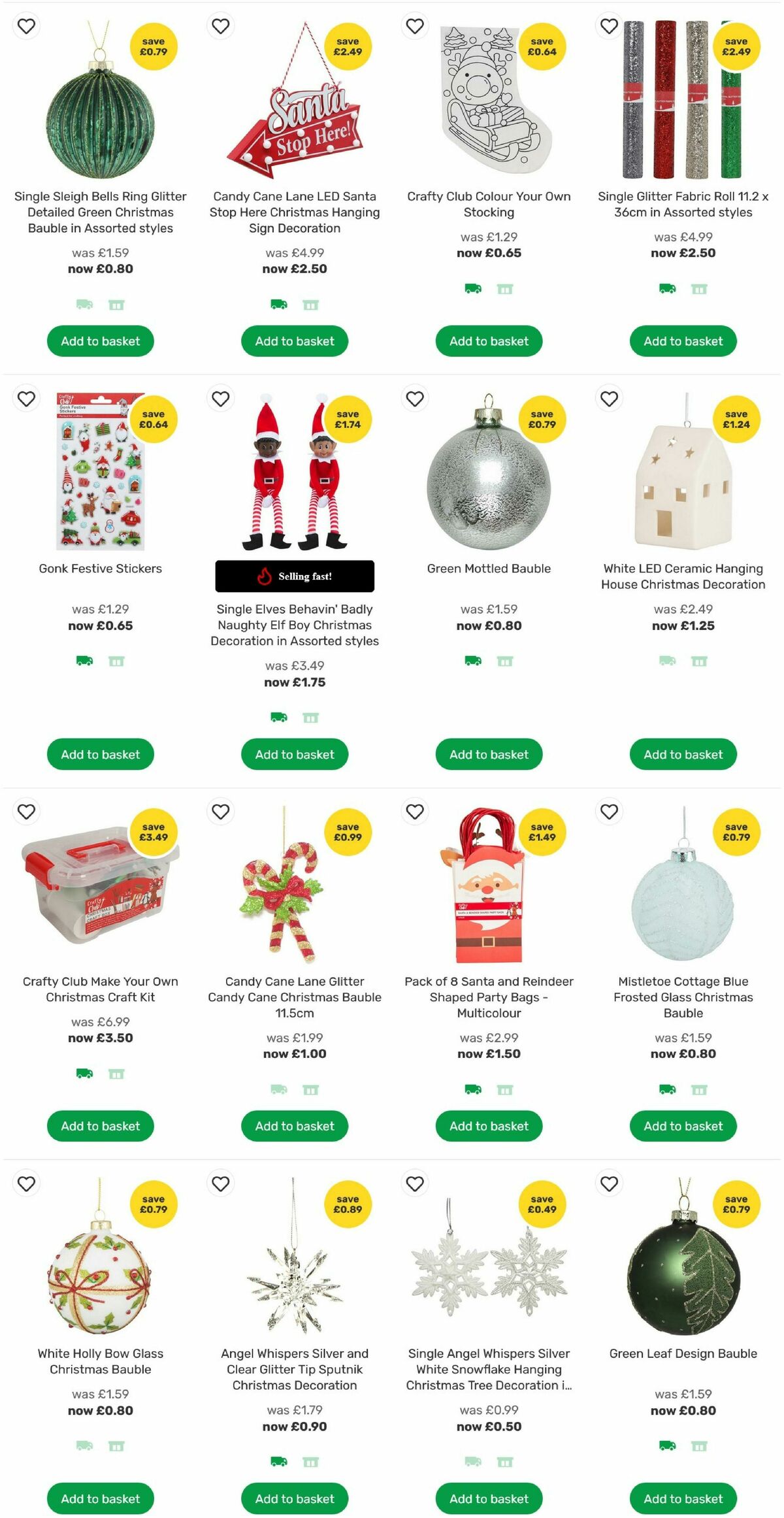 Homebase Offers from 18 December