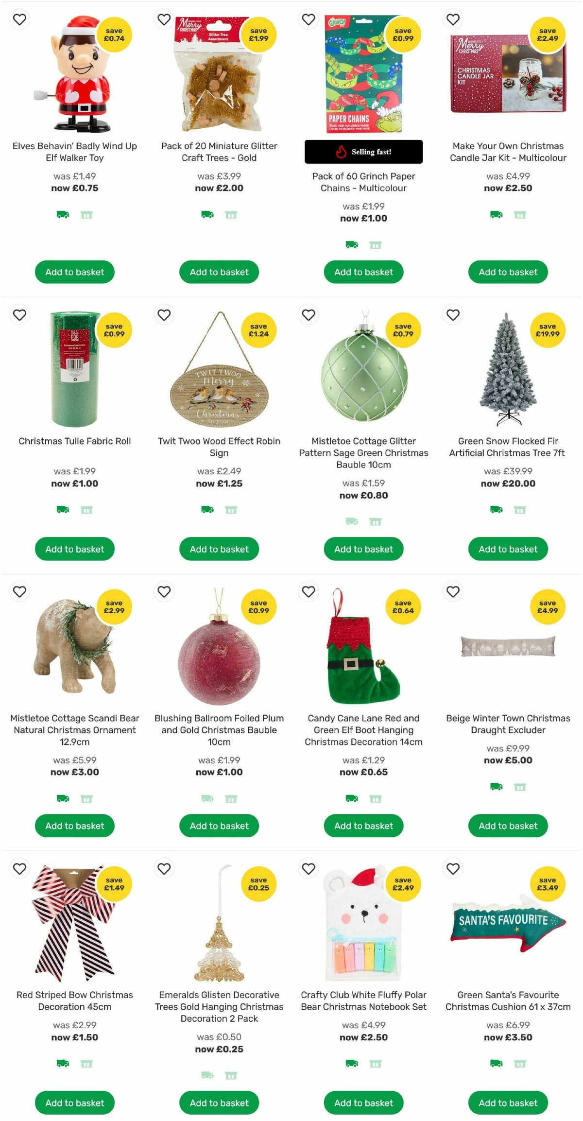 Homebase Offers from 18 December