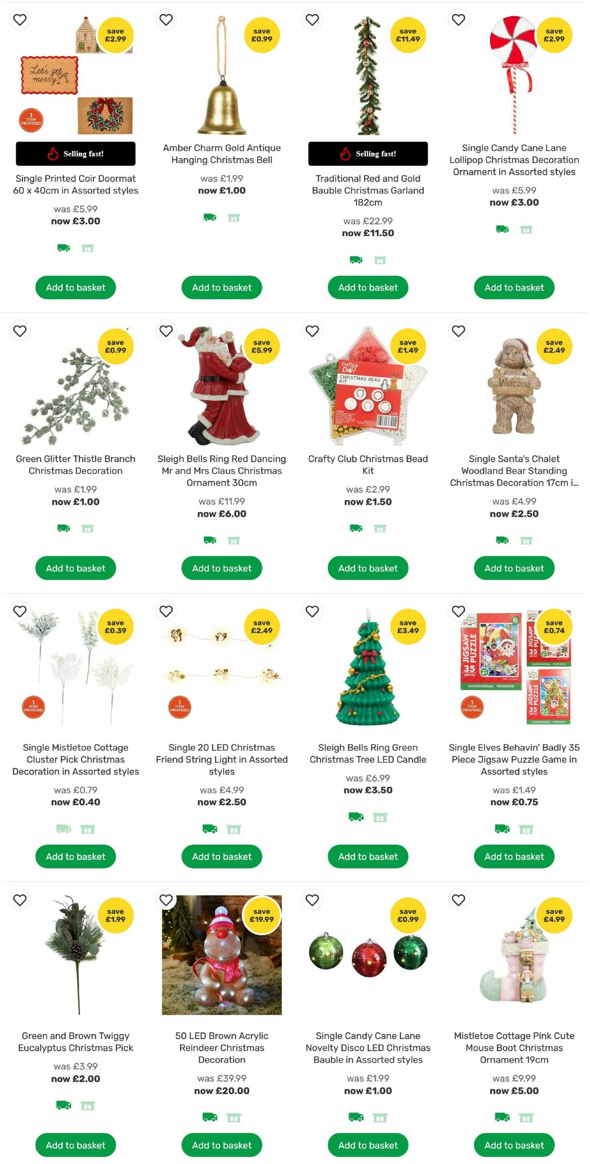 Homebase Offers from 18 December