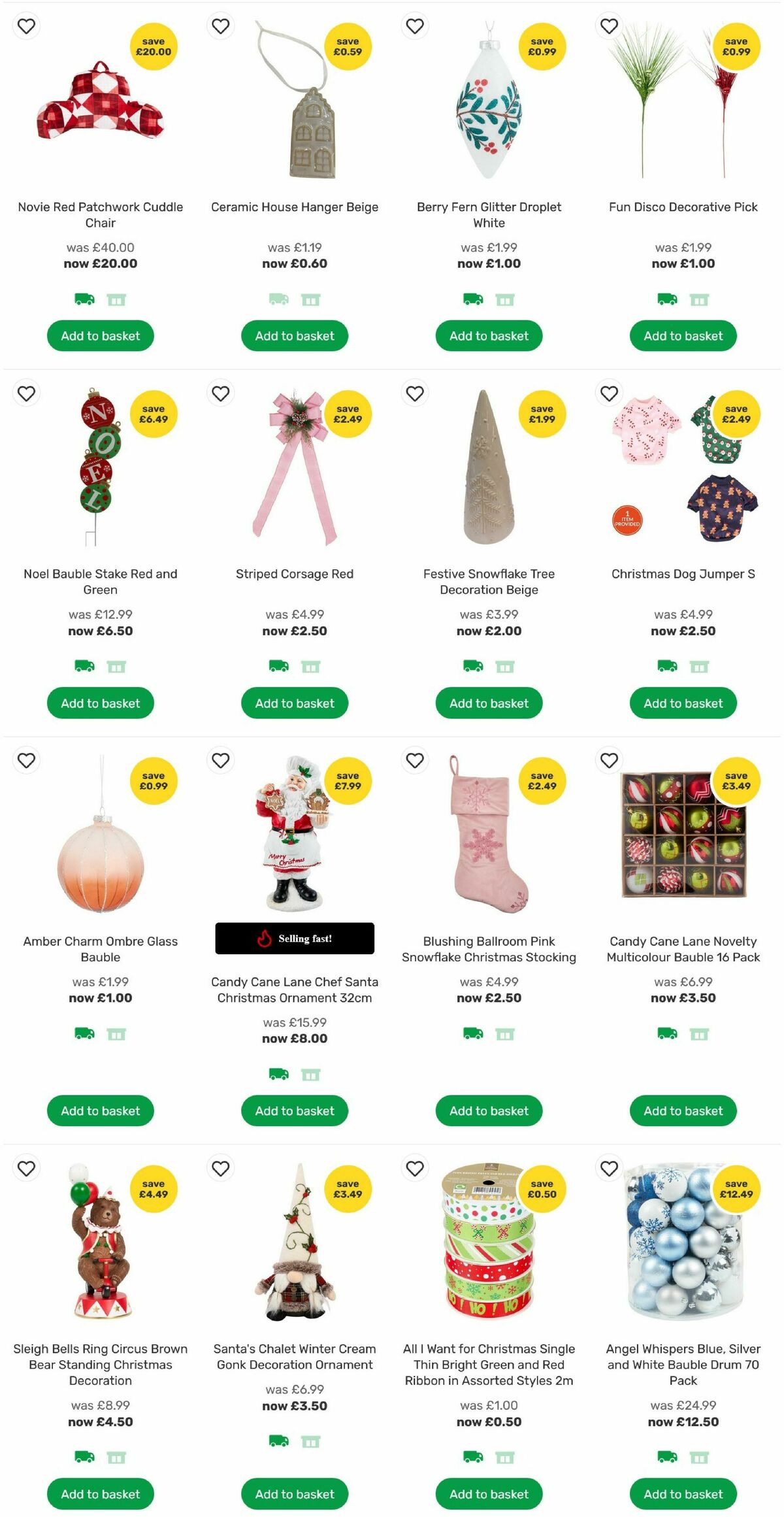 Homebase Offers from 18 December