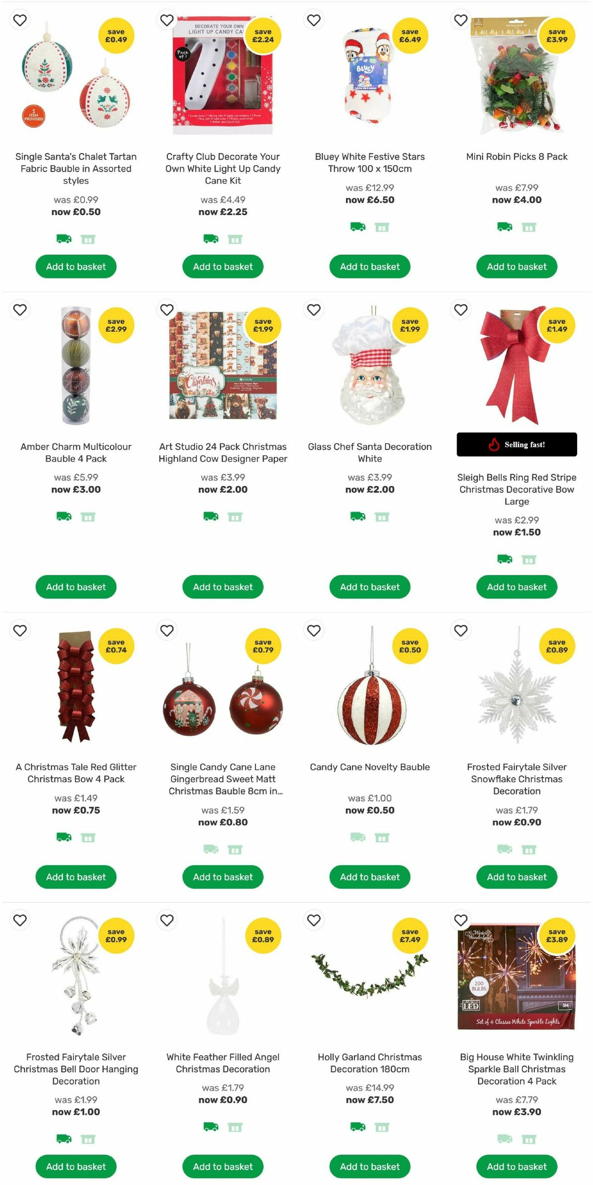 Homebase Offers from 18 December