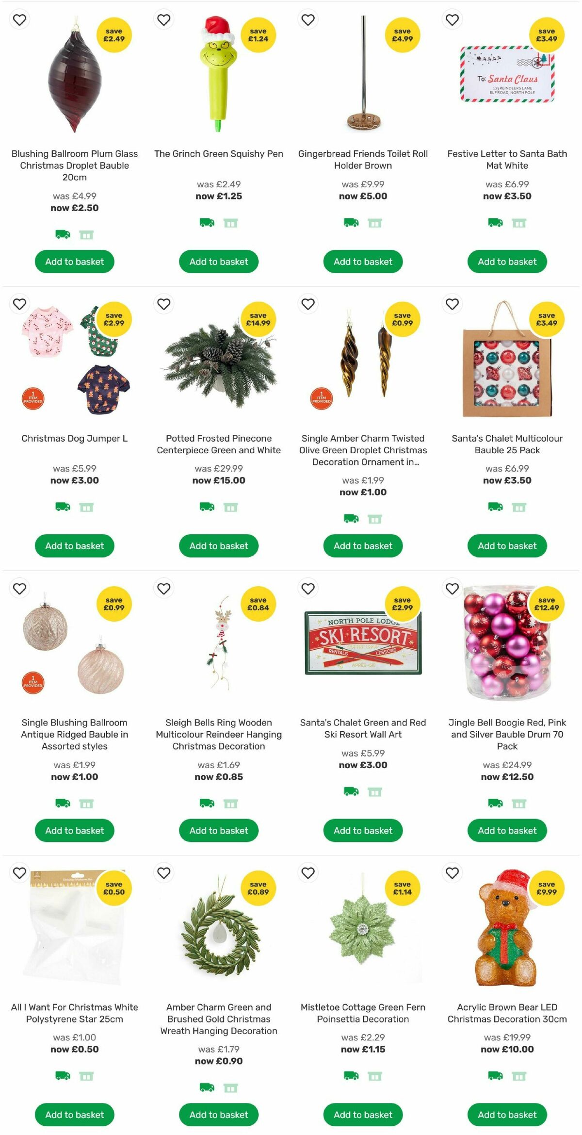 Homebase Offers from 18 December