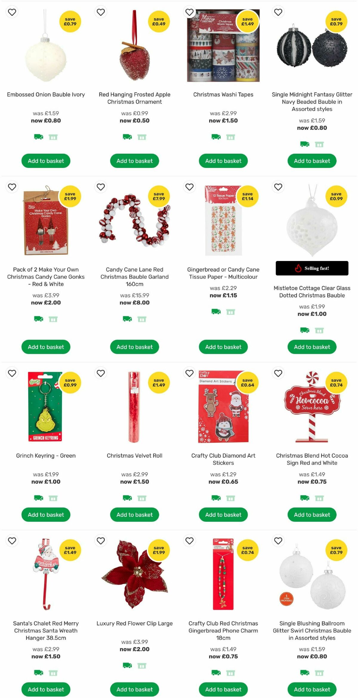 Homebase Offers from 18 December