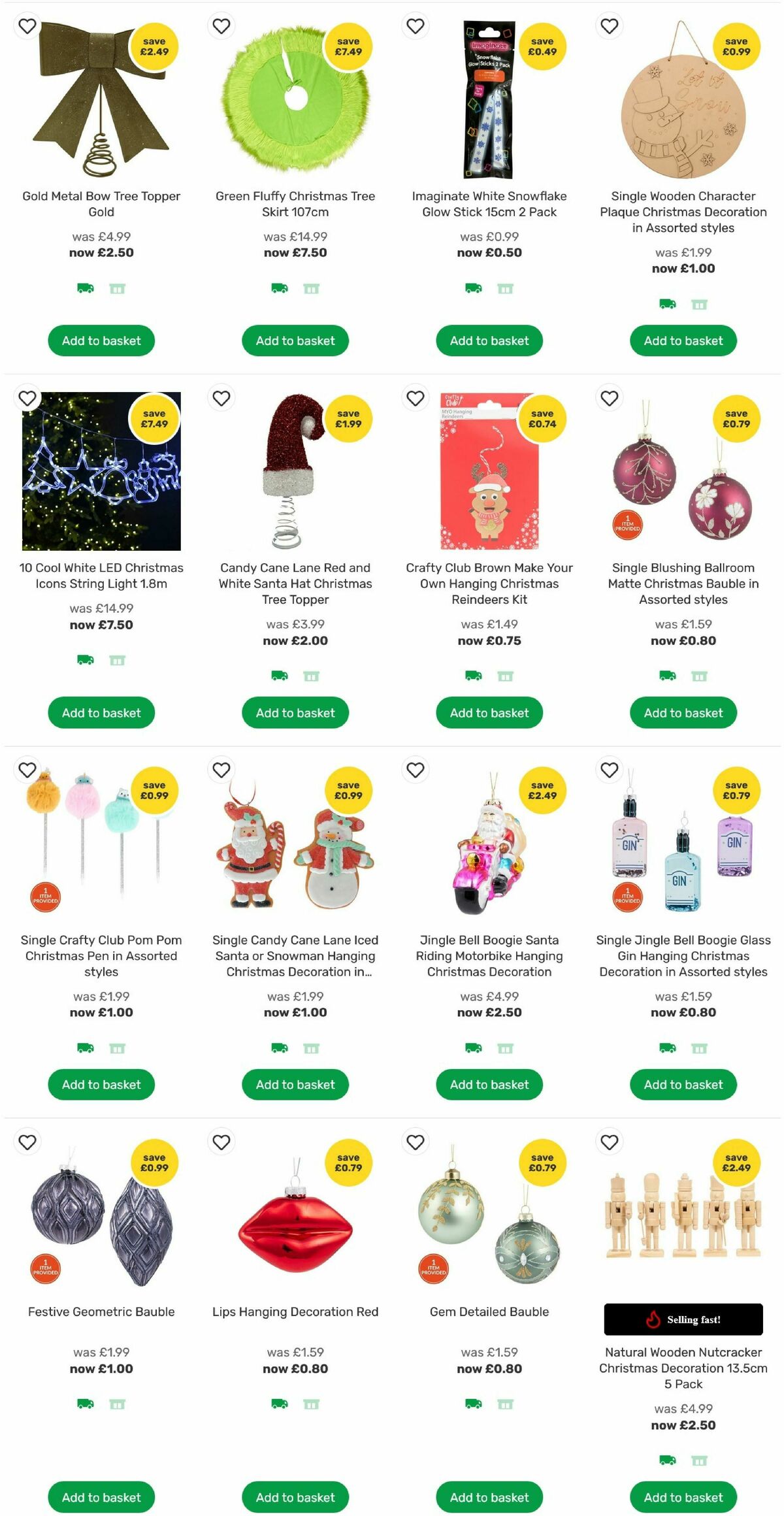 Homebase Offers from 18 December