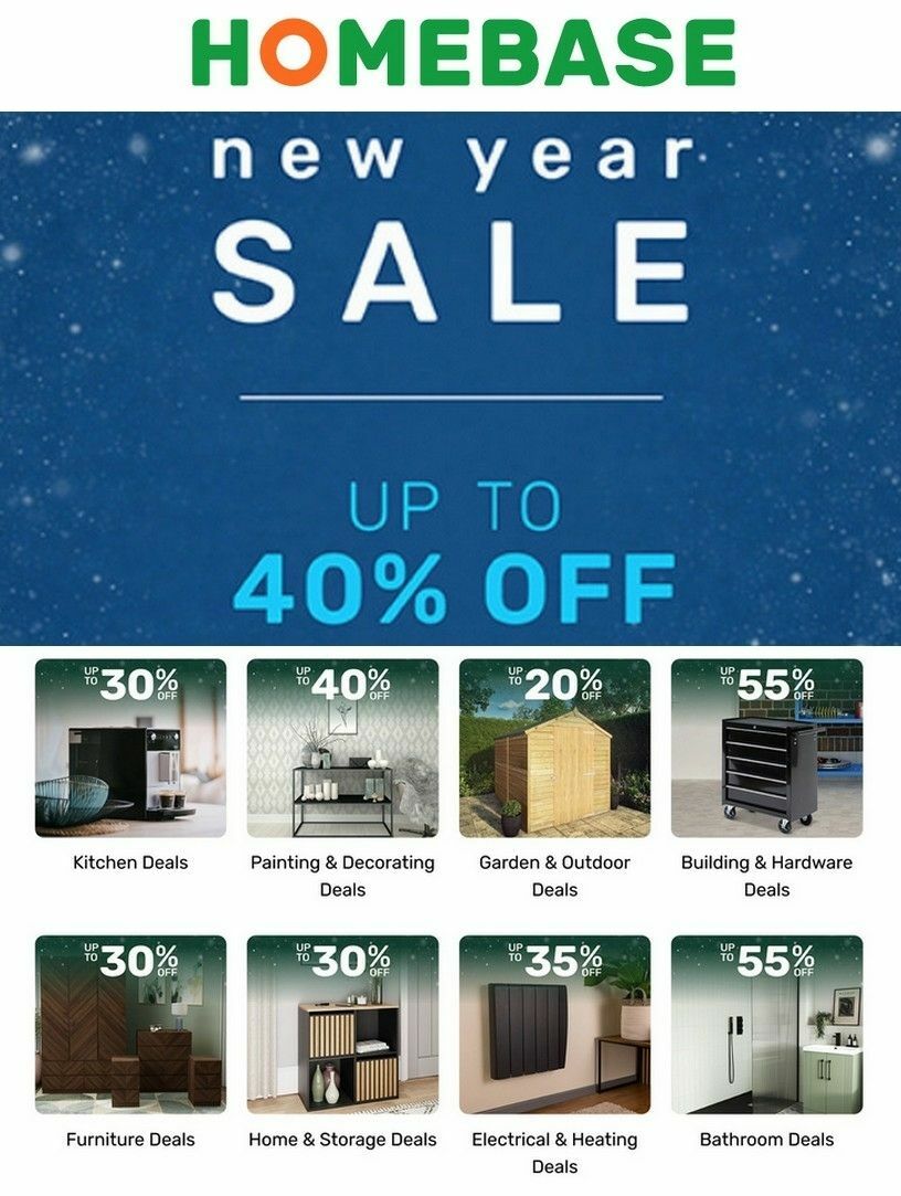 Homebase Offers from 29 December