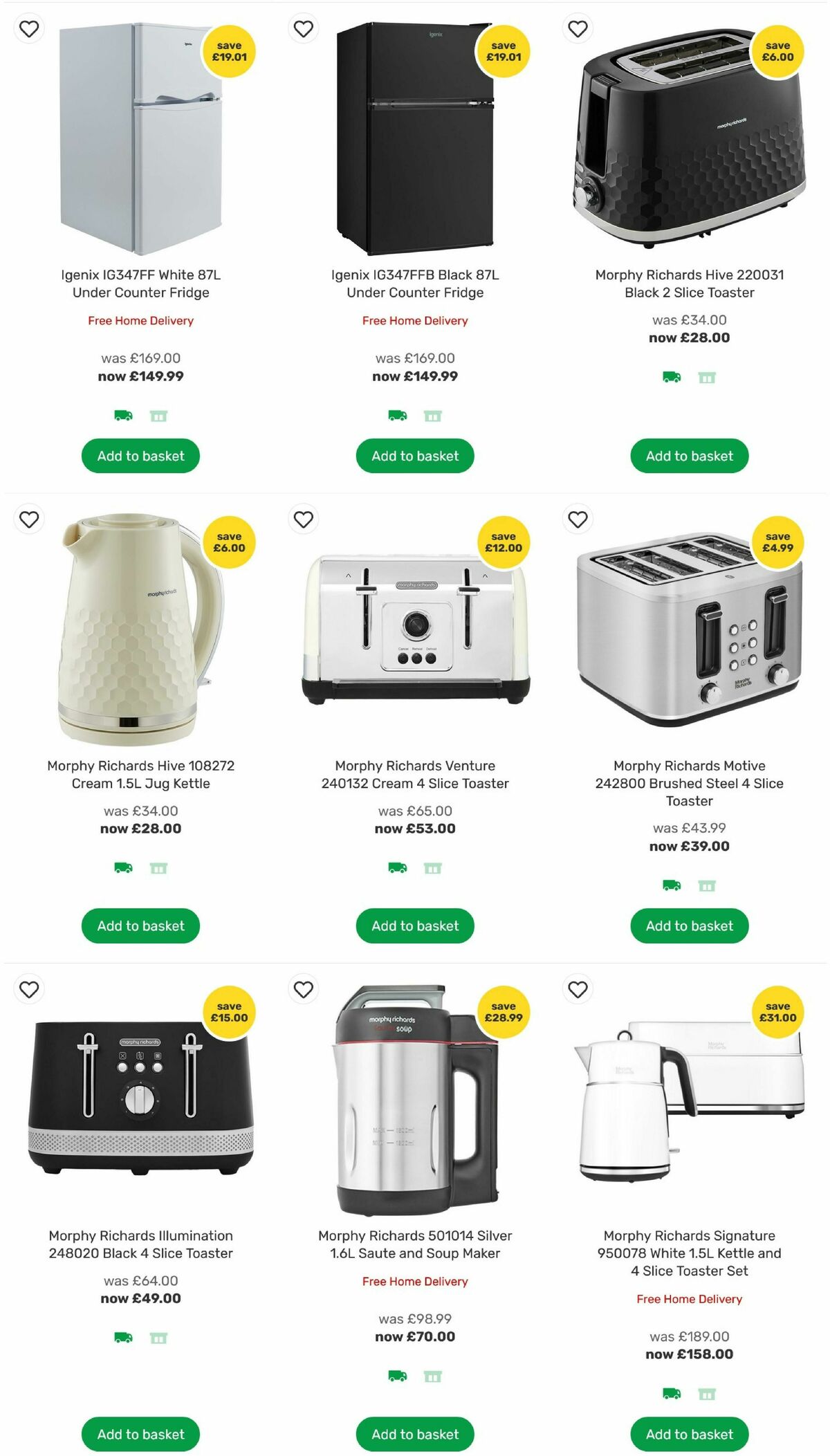 Homebase Offers from 29 December