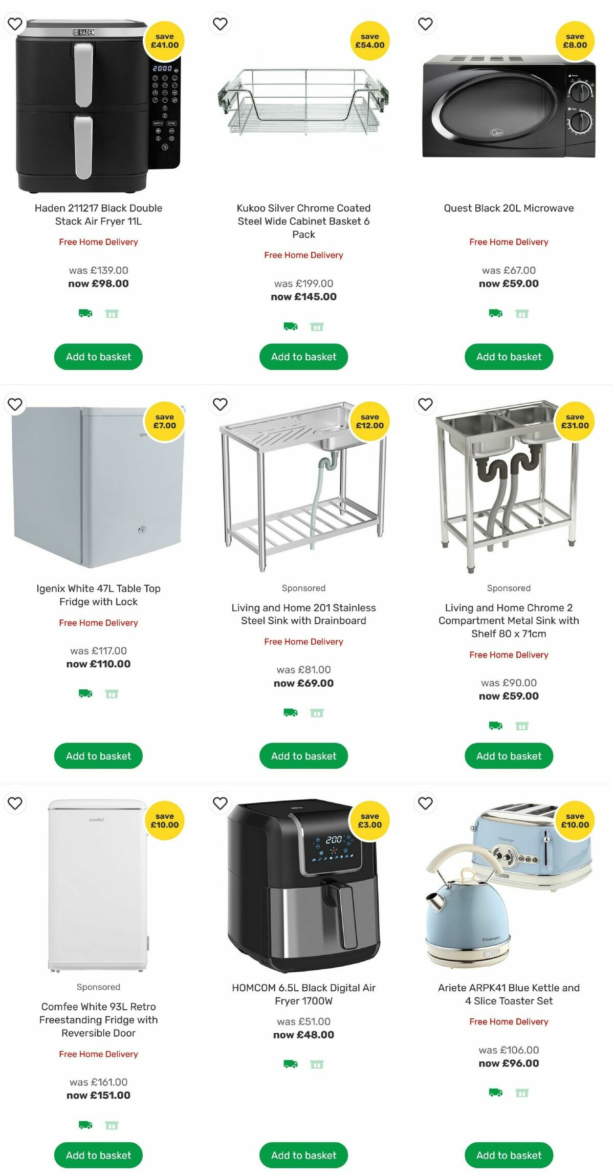 Homebase Offers from 29 December