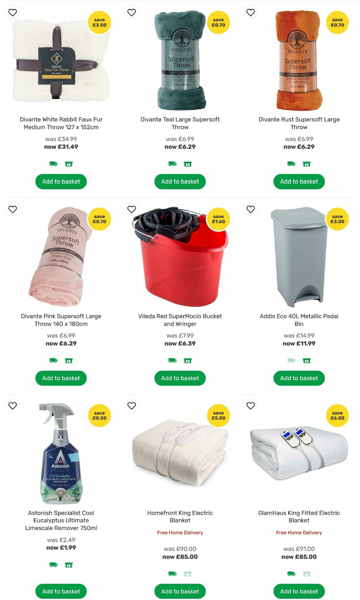 Homebase Offers from 29 December