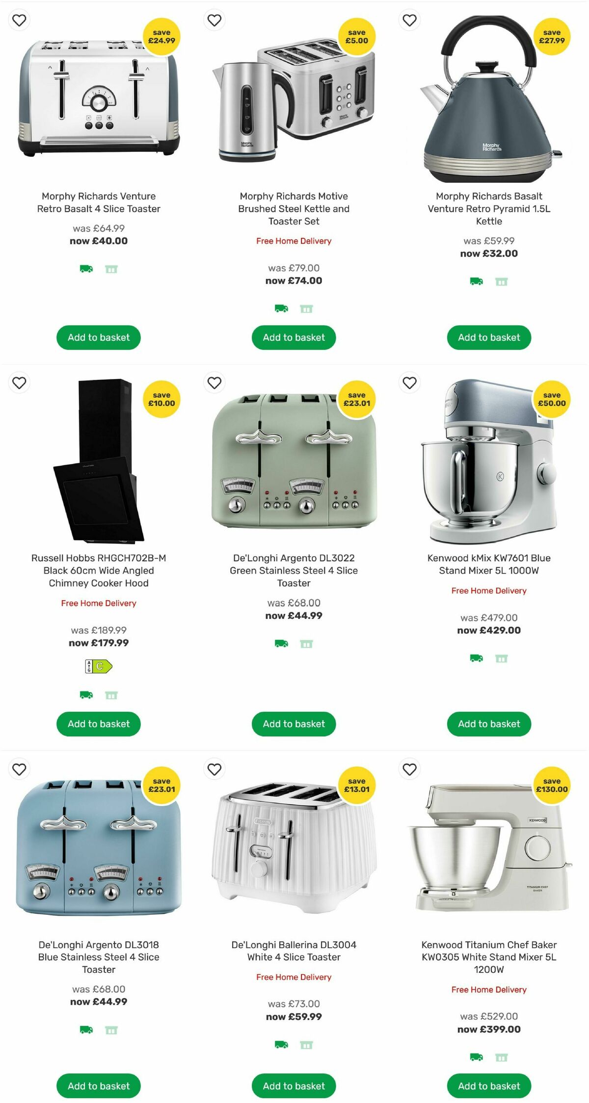 Homebase Offers from 29 December